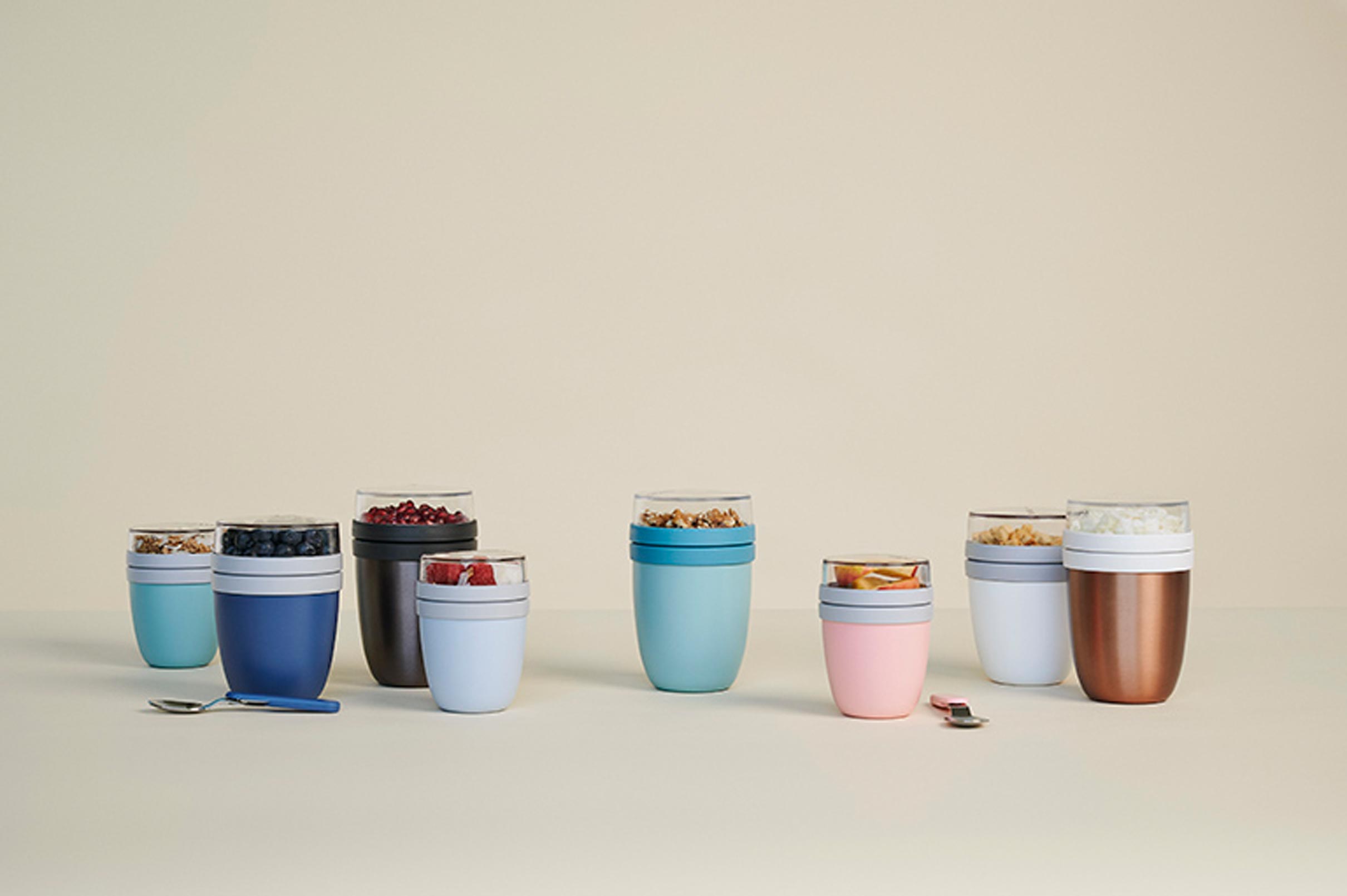 Mepal ELLIPSE Lunchpot 500 + 200 ml Weiß - A 