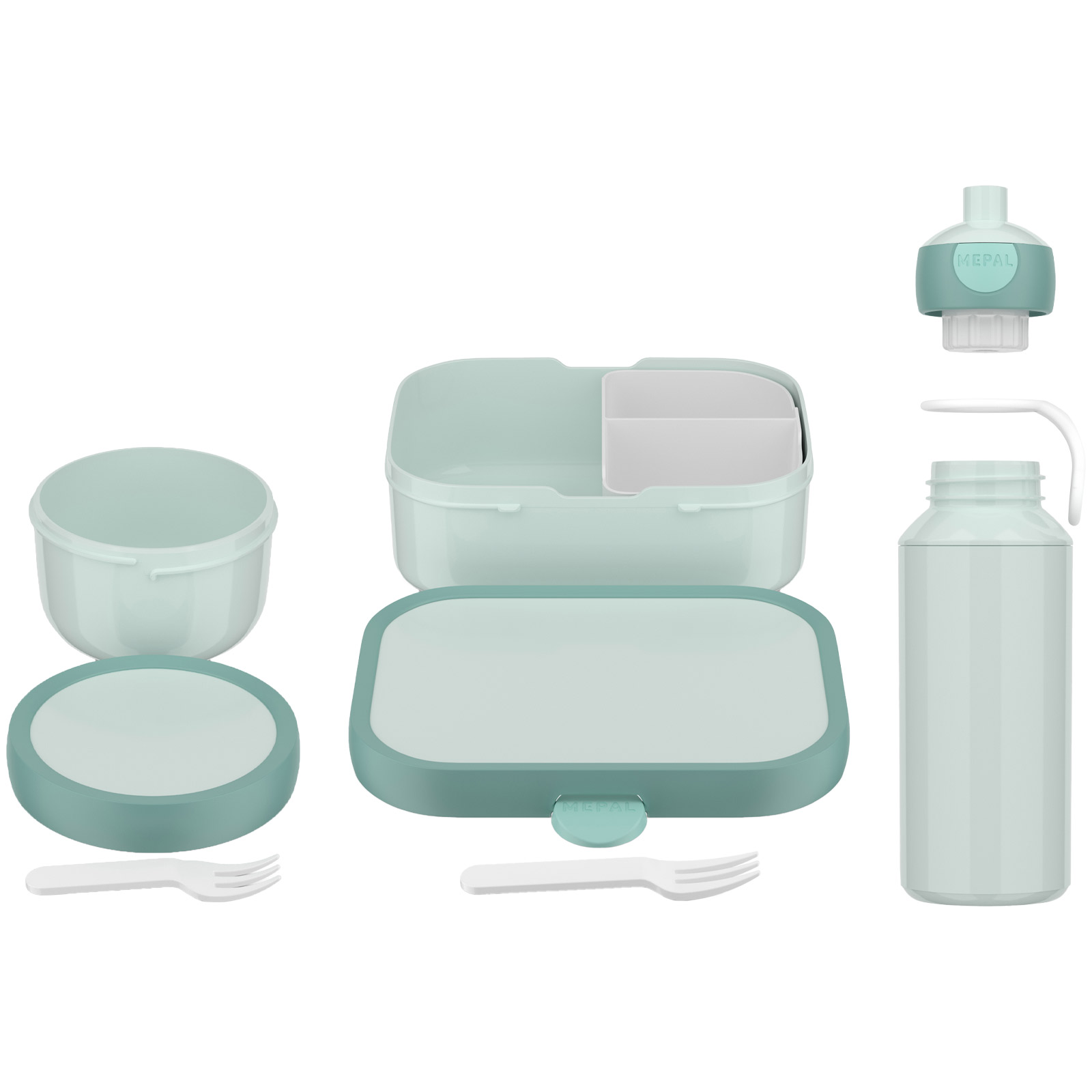 Mepal CAMPUS Lunchset Cool Mint 3-teilig (2025)