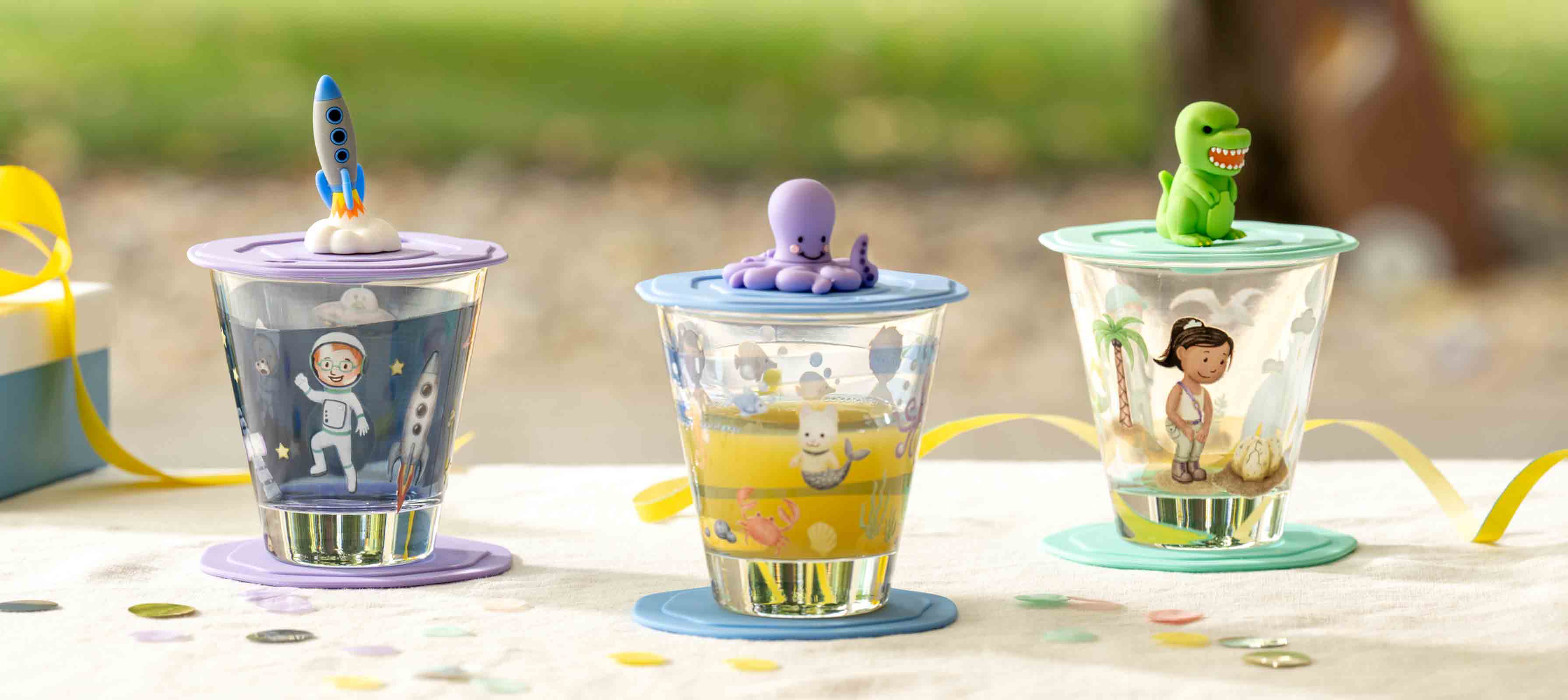 Leonardo BAMBINI Avventura Kinderbecherset Meer 215 ml 3-teilig - A 