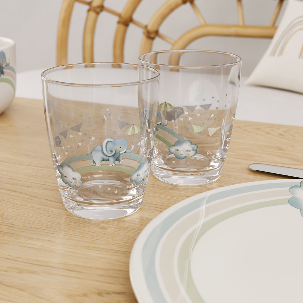 Villeroy & Boch Walk like an Elephant Kinderglas 150 ml 2er Set