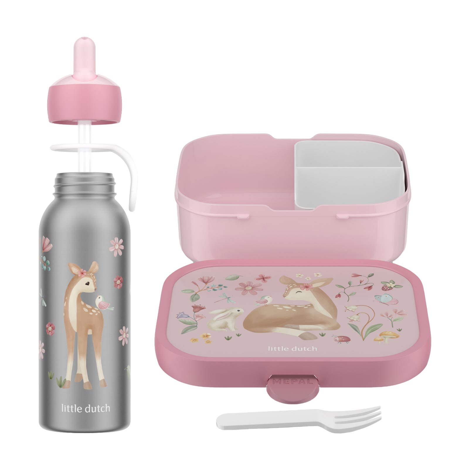 Mepal CAMPUS Lunchset mit Thermoflasche 2-teilig Fairy Garden (2025)