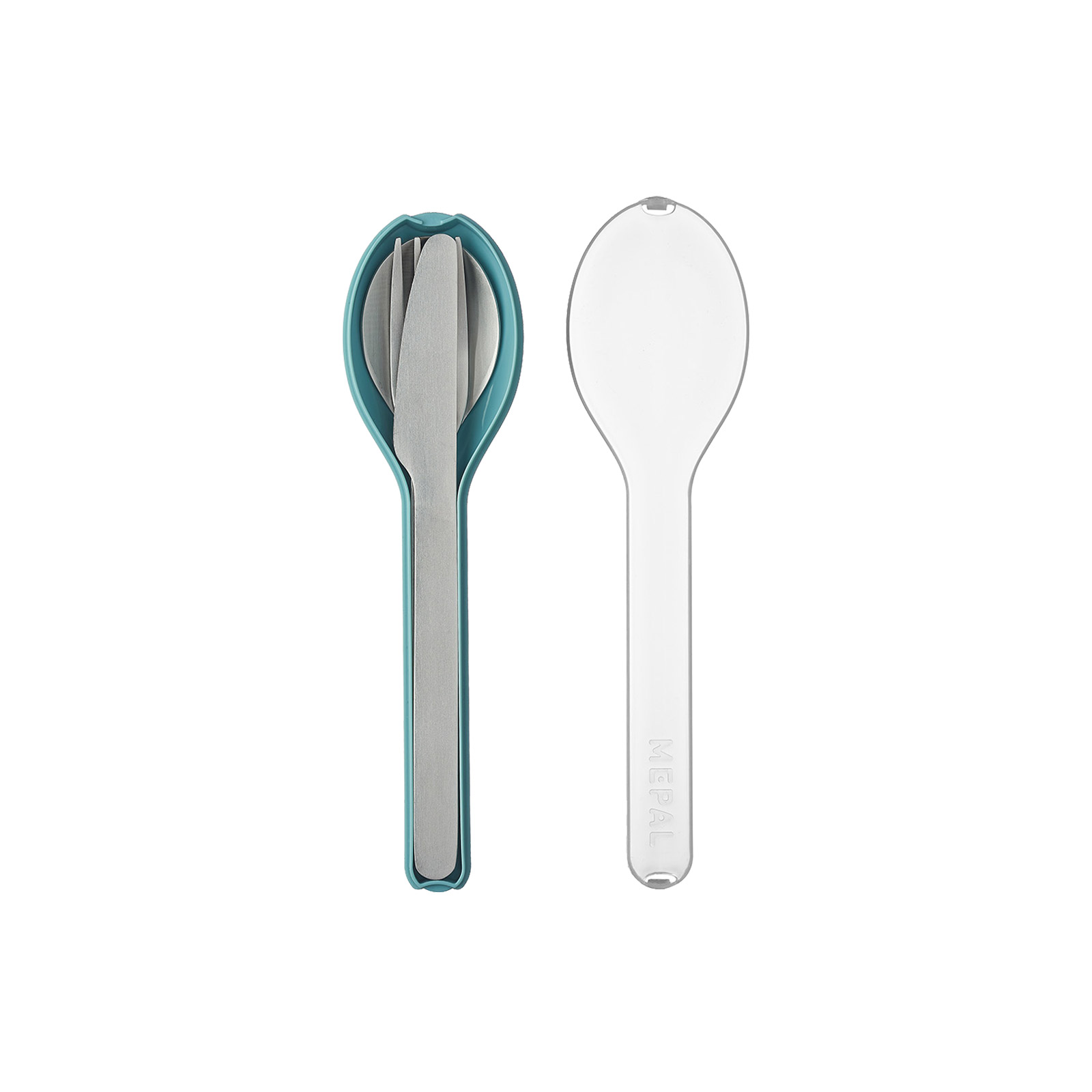Mepal ELLIPSE Besteck-Set 3-teilig Nordic Green - A 