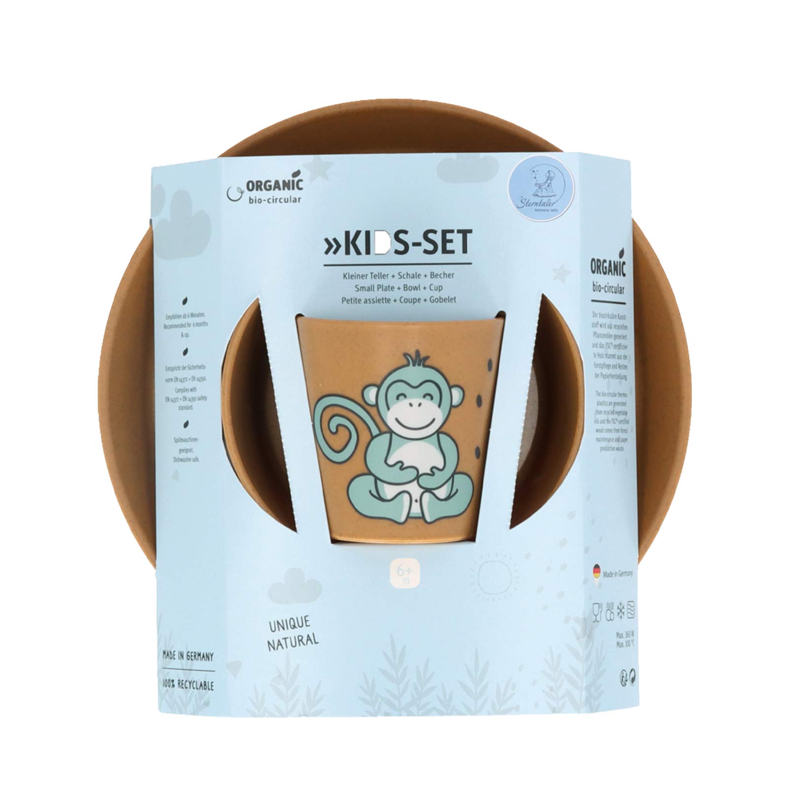 Sterntaler Kindergeschirr Set 3-teilig Albert & Lio - A 