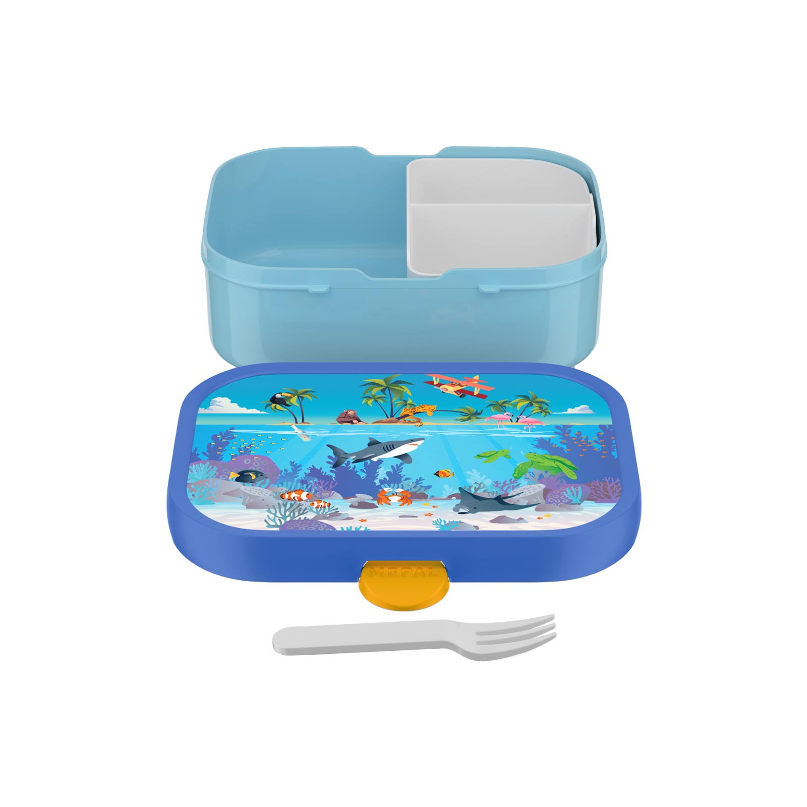 Mepal CAMPUS Brotdose mit Gabel Tropical Ocean (2025)