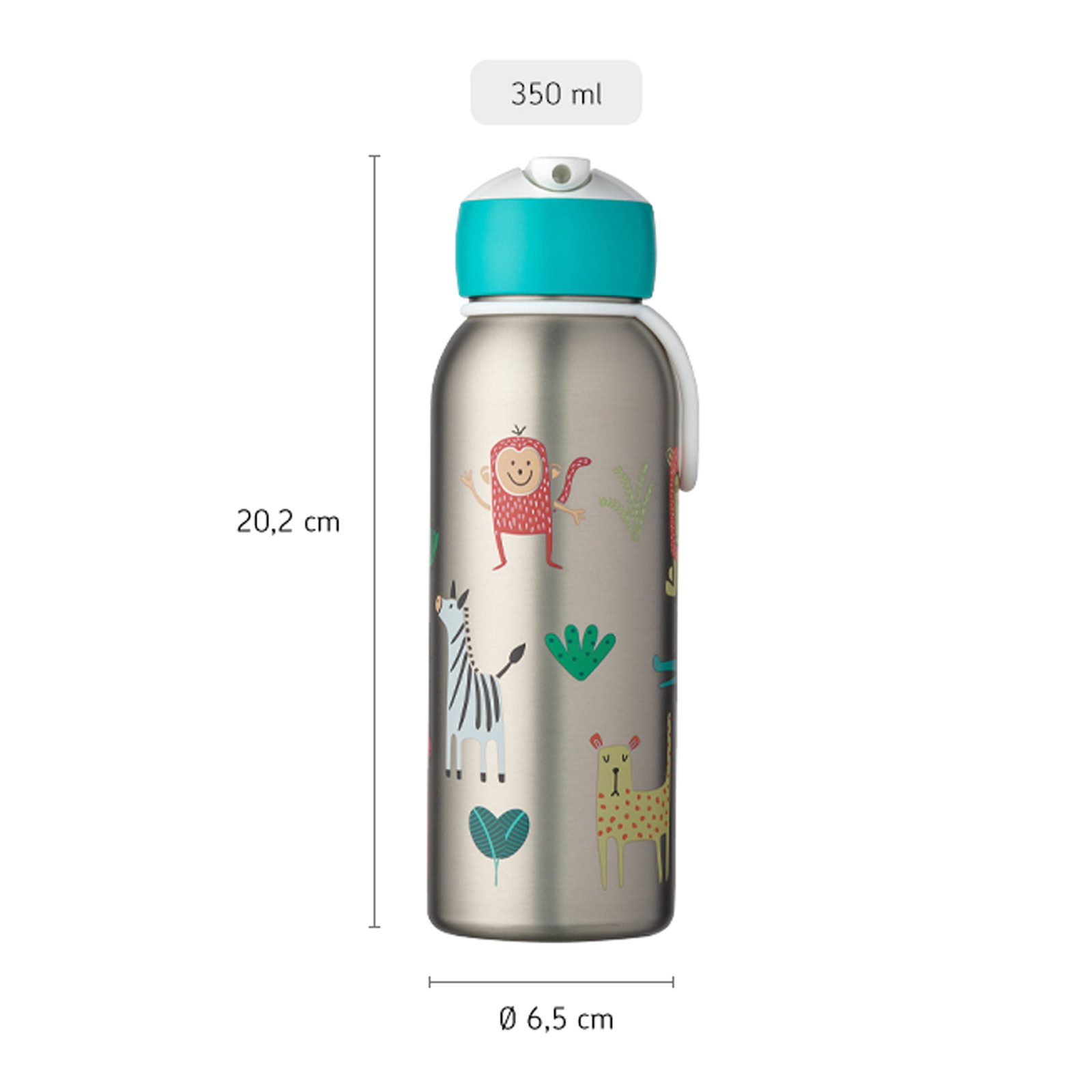 Mepal CAMPUS Thermoflasche Flip-Up 350 ml pink - A 