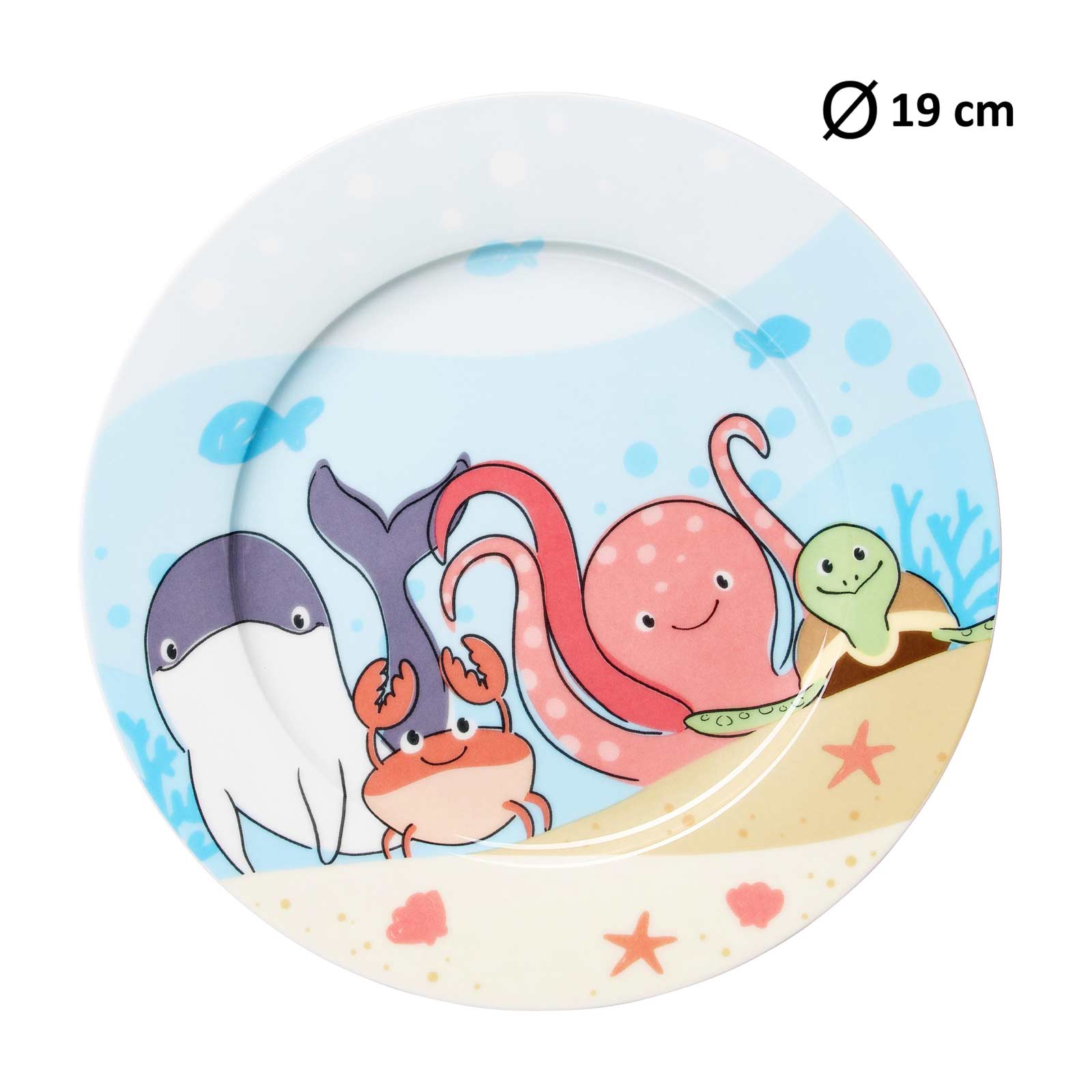 Ritzenhoff & Breker UNTERWASSERWELT Kindergeschirr Set 3-teilig