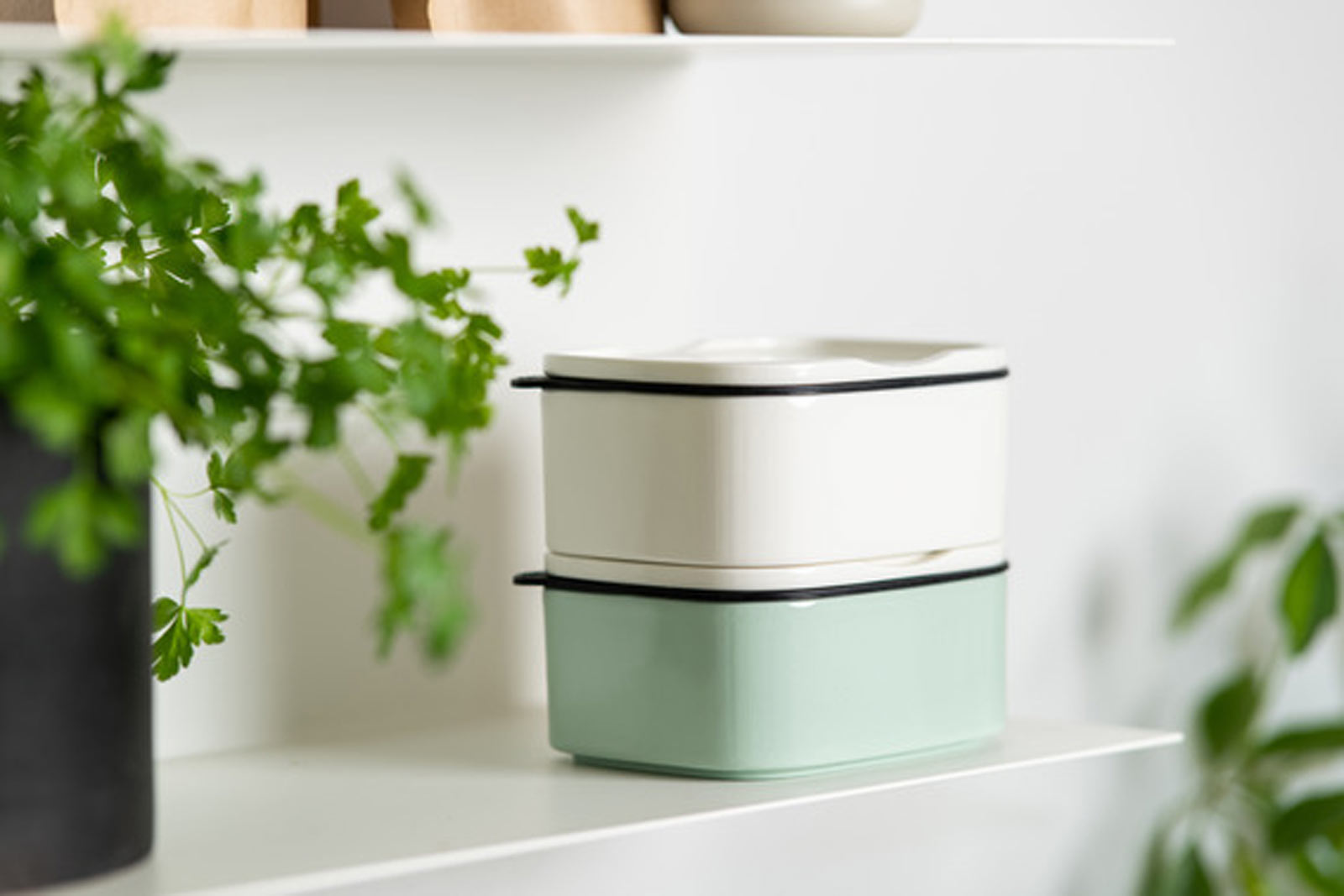 like. by Villeroy & Boch To Go & To Stay Lunchbox S eckig mintgrün - DS