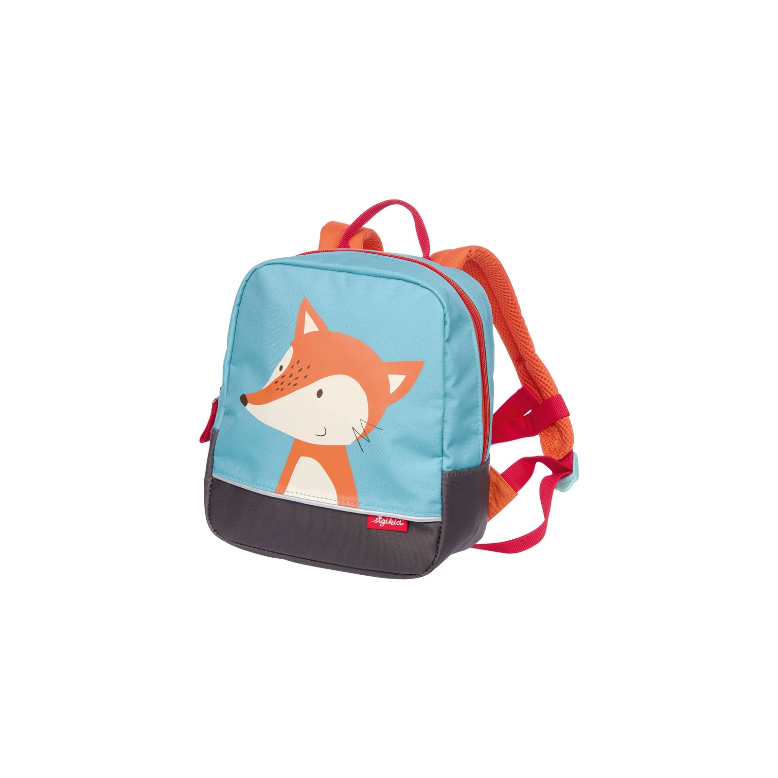 Sigikid Kinder Minirucksack Fuchs hellblau - A 
