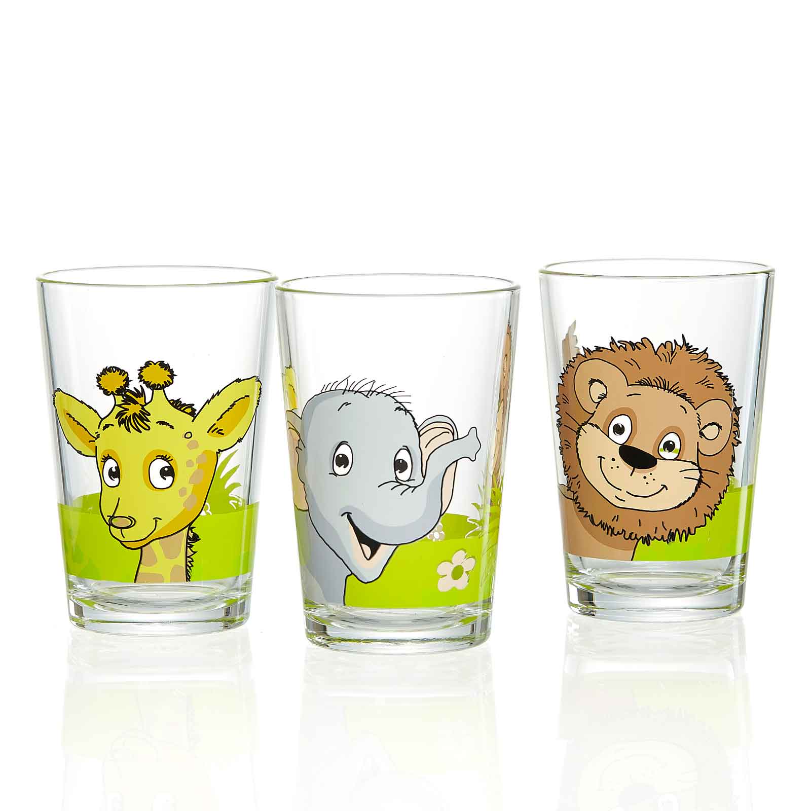 Ritzenhoff & Breker Kinderbecher mit Motiv 9er Set Zoo/Monster/Dschungel