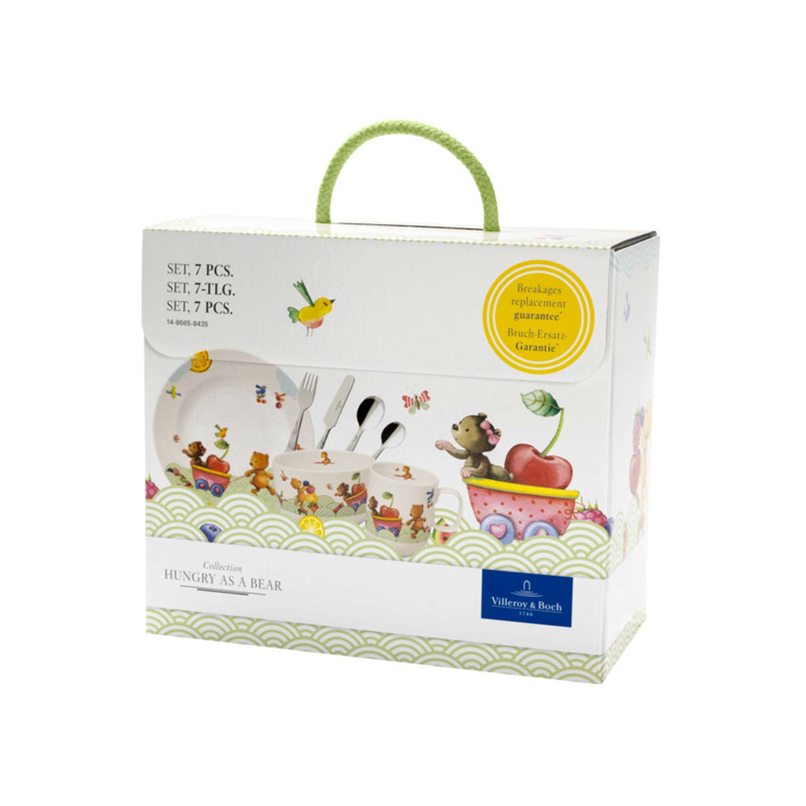 Villeroy & Boch HUNGRY AS A BEAR Kindergeschirrset 7-tlg