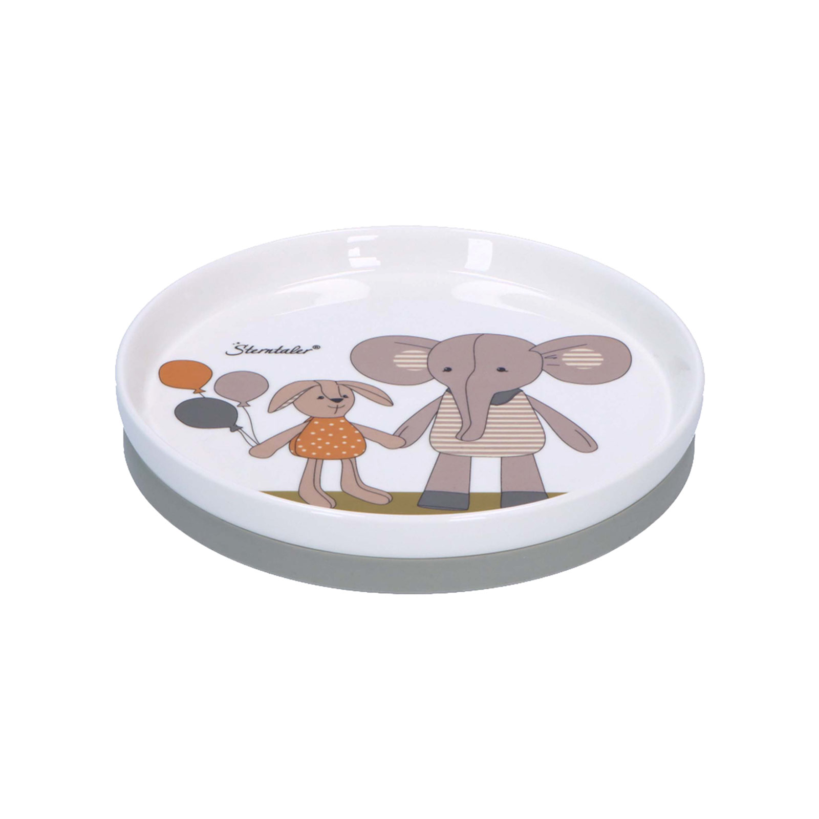 Sterntaler Kinder Porzellan-Geschirr-Set 3-tlg. Eddy & Happy - A 