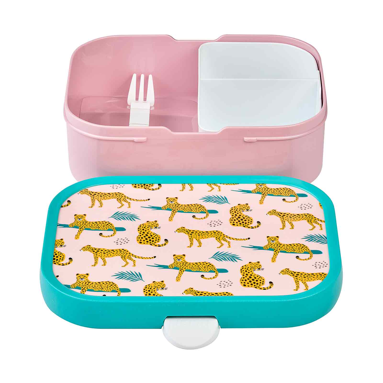Mepal CAMPUS Brotdose mit Gabel Leopard
