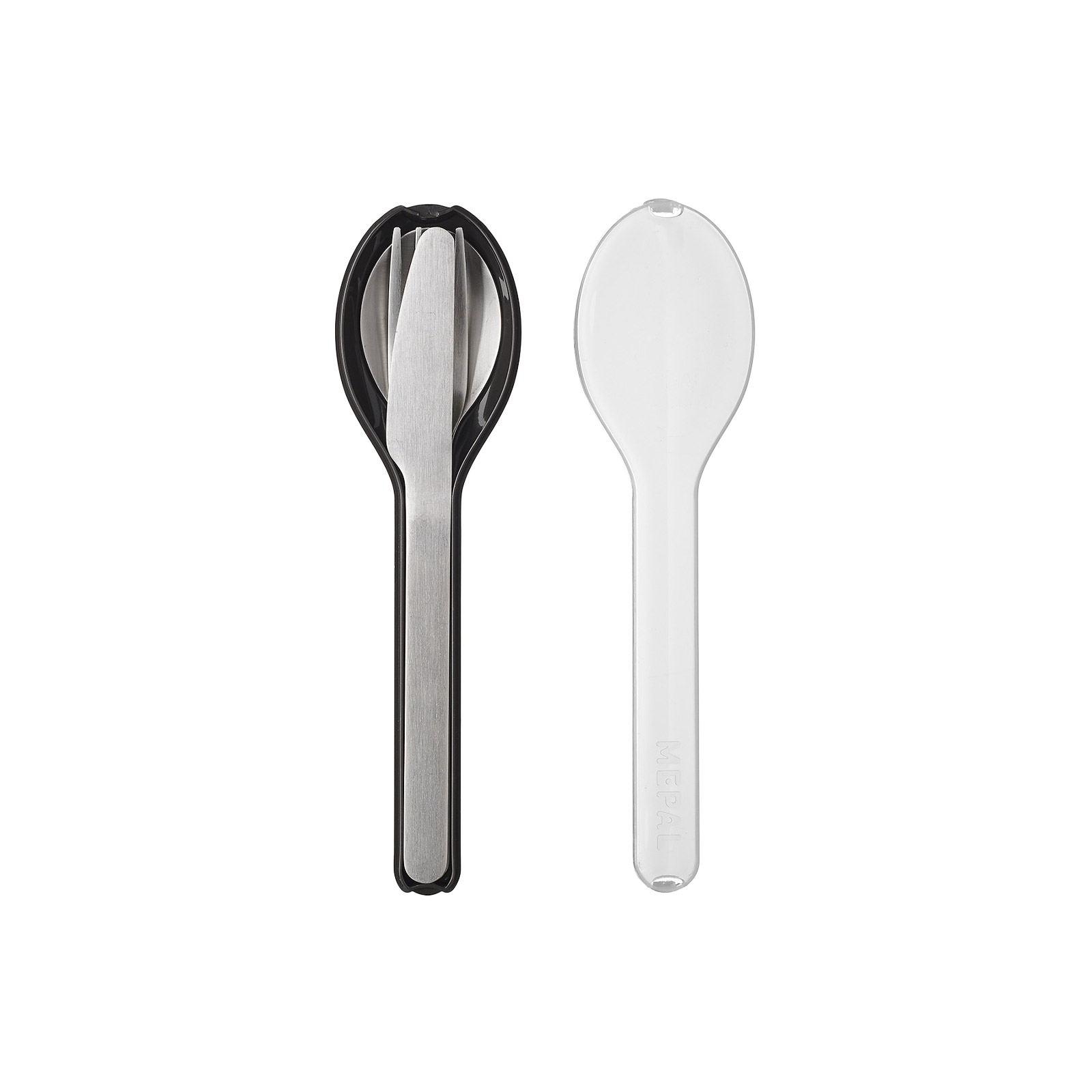Mepal ELLIPSE Besteck-Set 3-teilig Nordic Black - A 