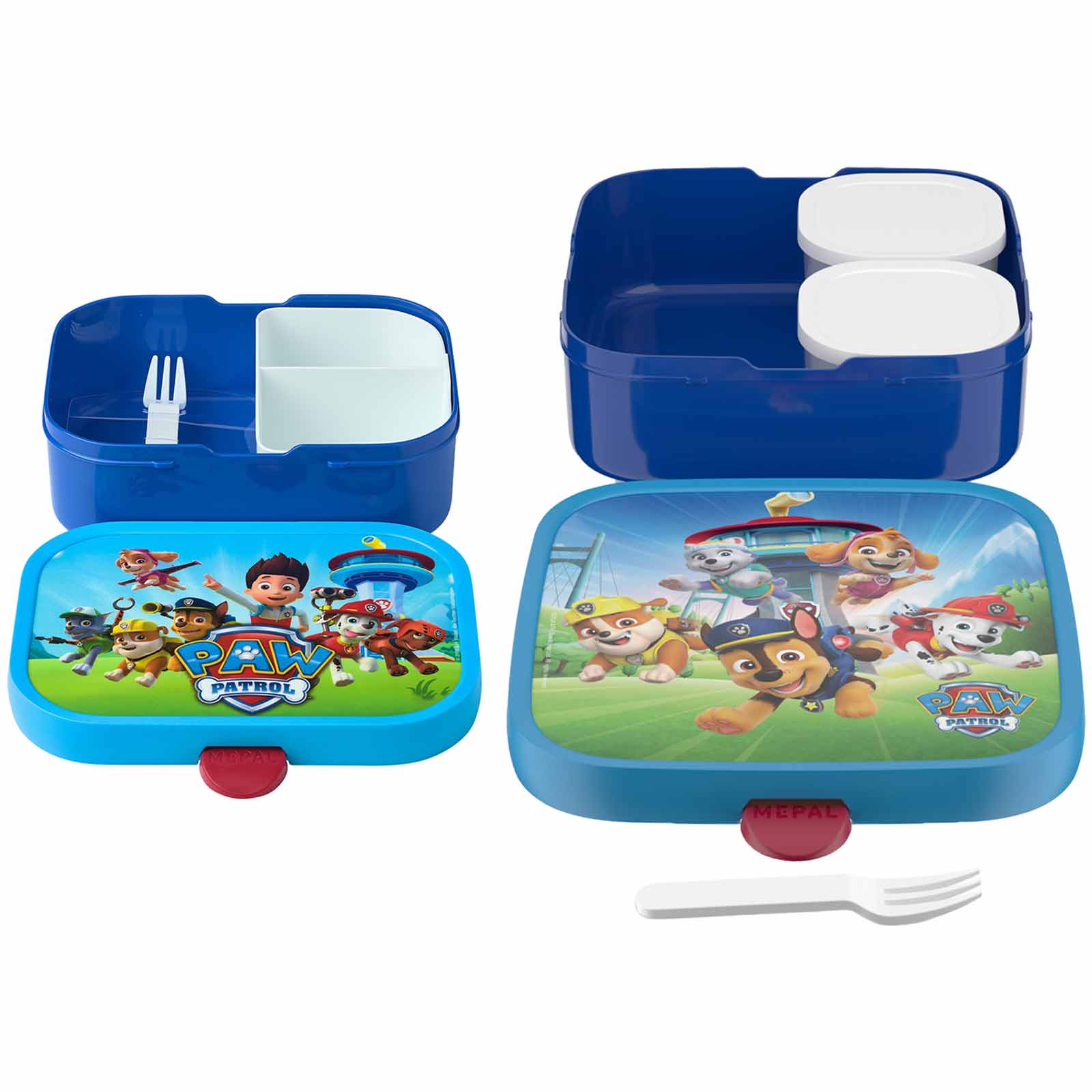 Mepal CAMPUS Brotdosen-Set mit Gabel Paw Patrol Pups (2025)
