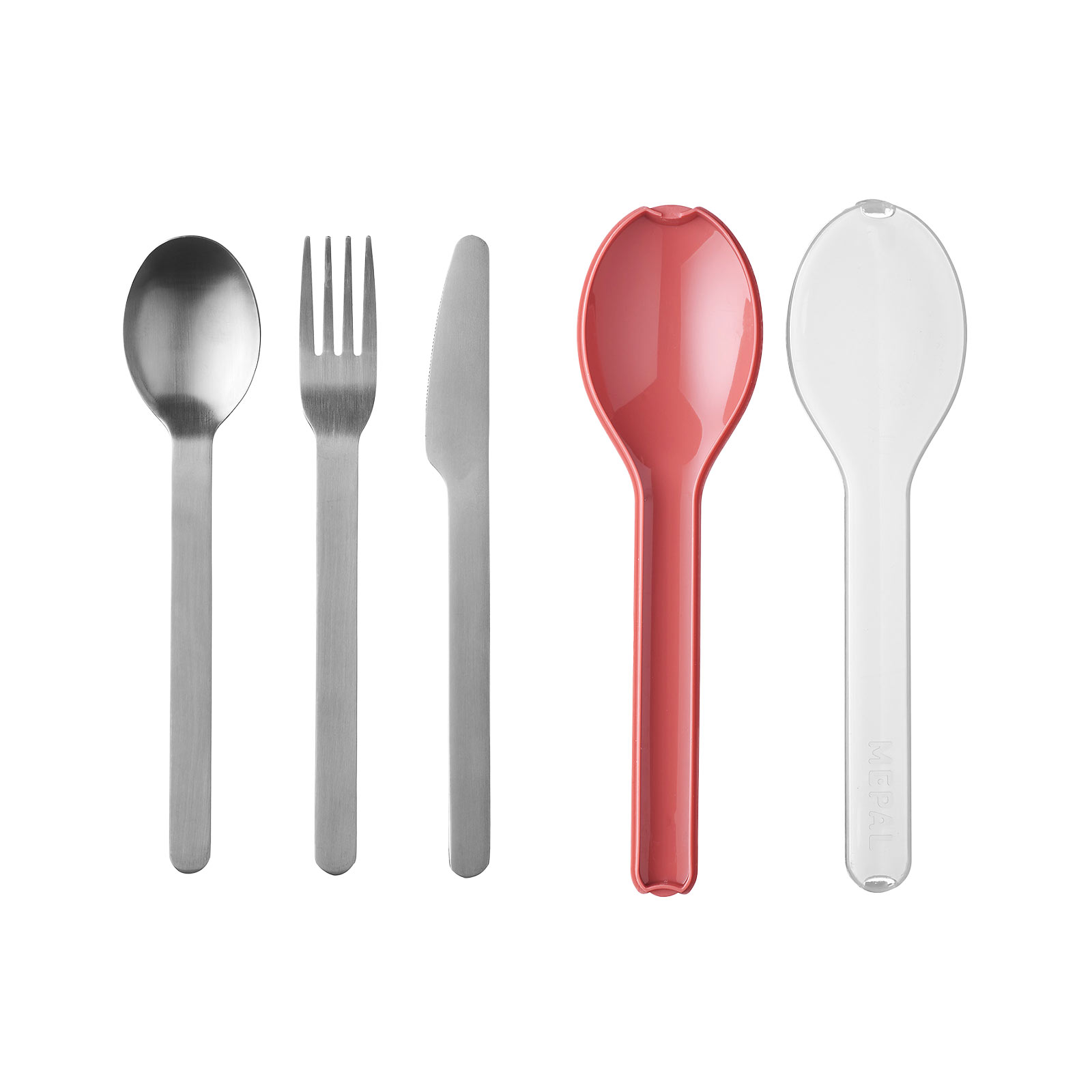 Mepal ELLIPSE Besteck-Set 3-teilig Vivid Mauve - A 