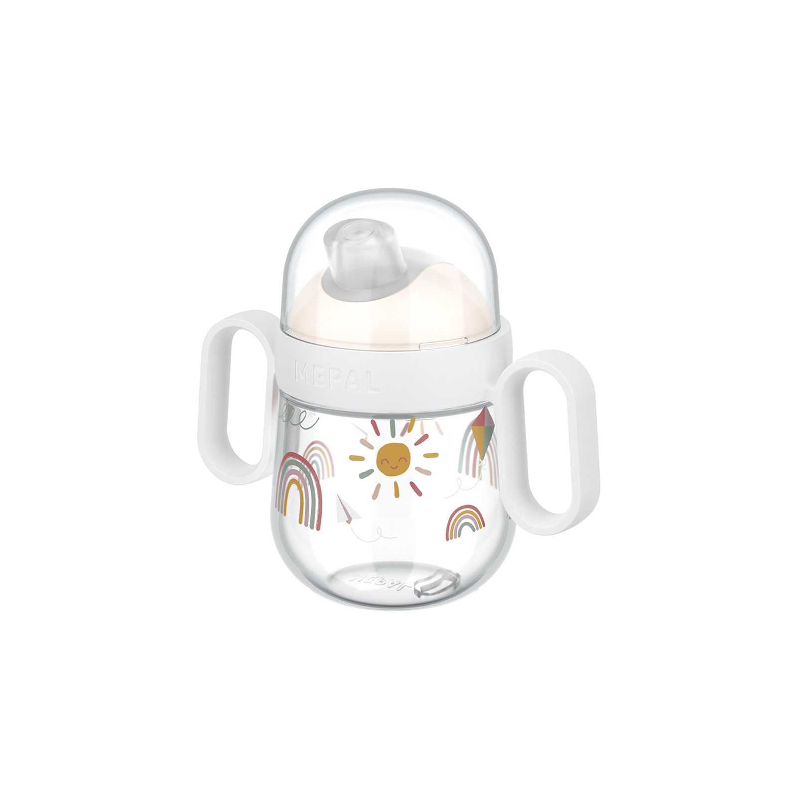 Mepal MIO Antitropf-Trinklernbecher 200 ml Sunshine & Rainbow (2025)