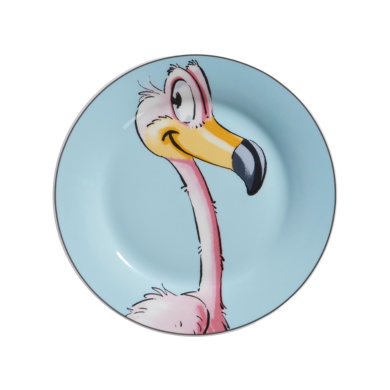 Ritzenhoff & Breker HAPPY ZOO Teller ø 19 cm Flamingo - DS