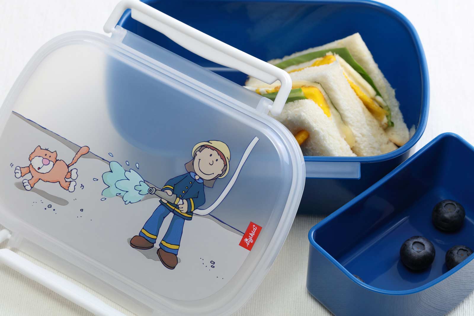 Sigikid Kinder Lunchset Frido Firefighter 2-teilig - A 
