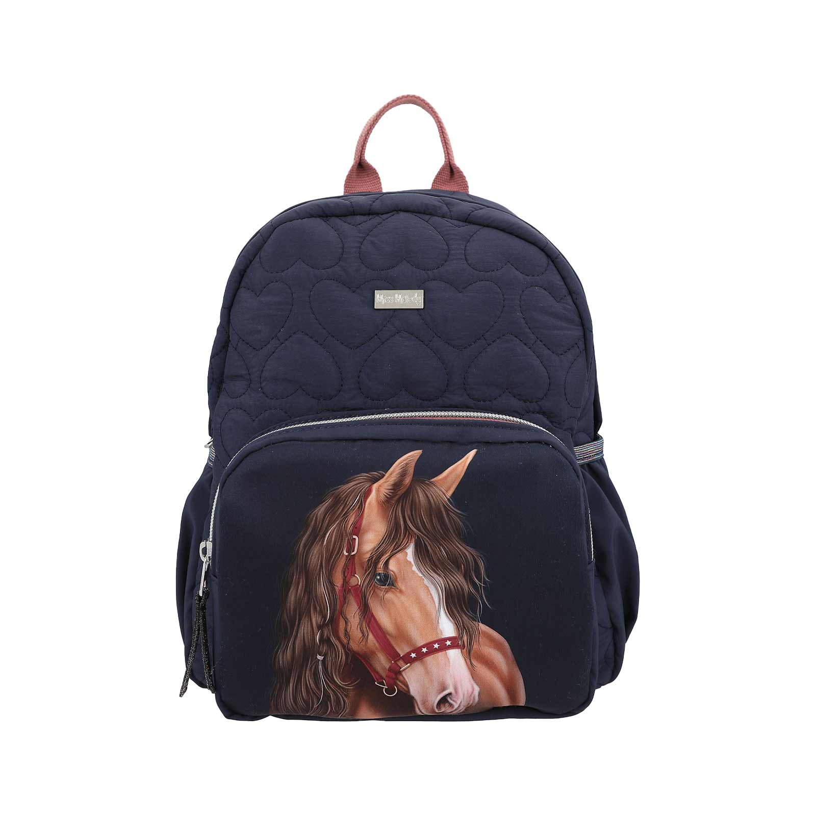 Miss Melody Rucksack mit Herzsteppung GLITTER HORSE