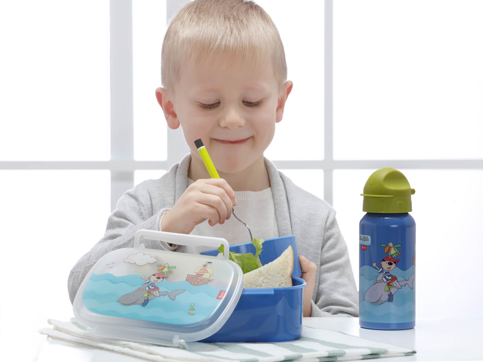 Sigikid Kinder Lunchbox Helden - A 