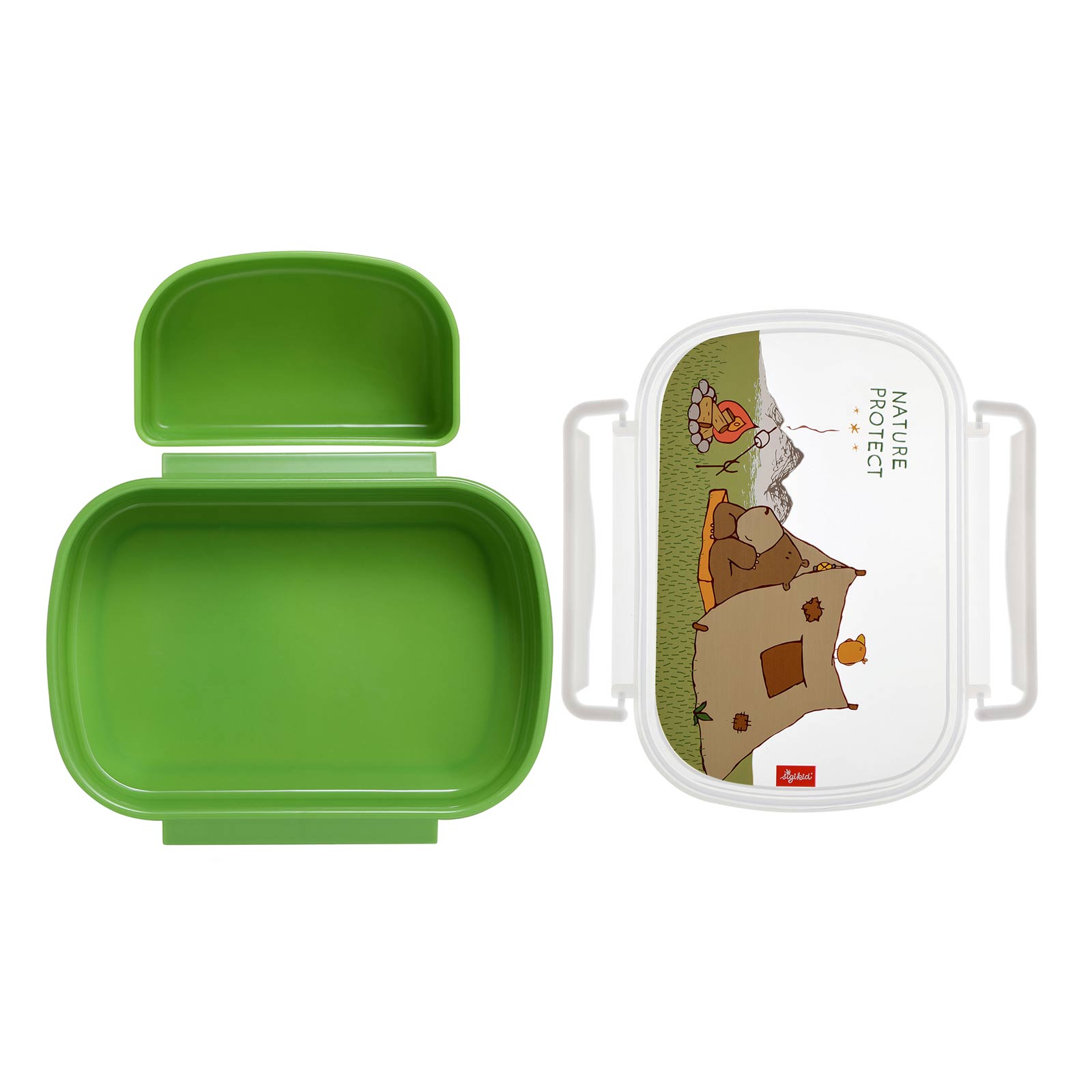 Sigikid Kinder Lunchbox Forest Grizzly - A 
