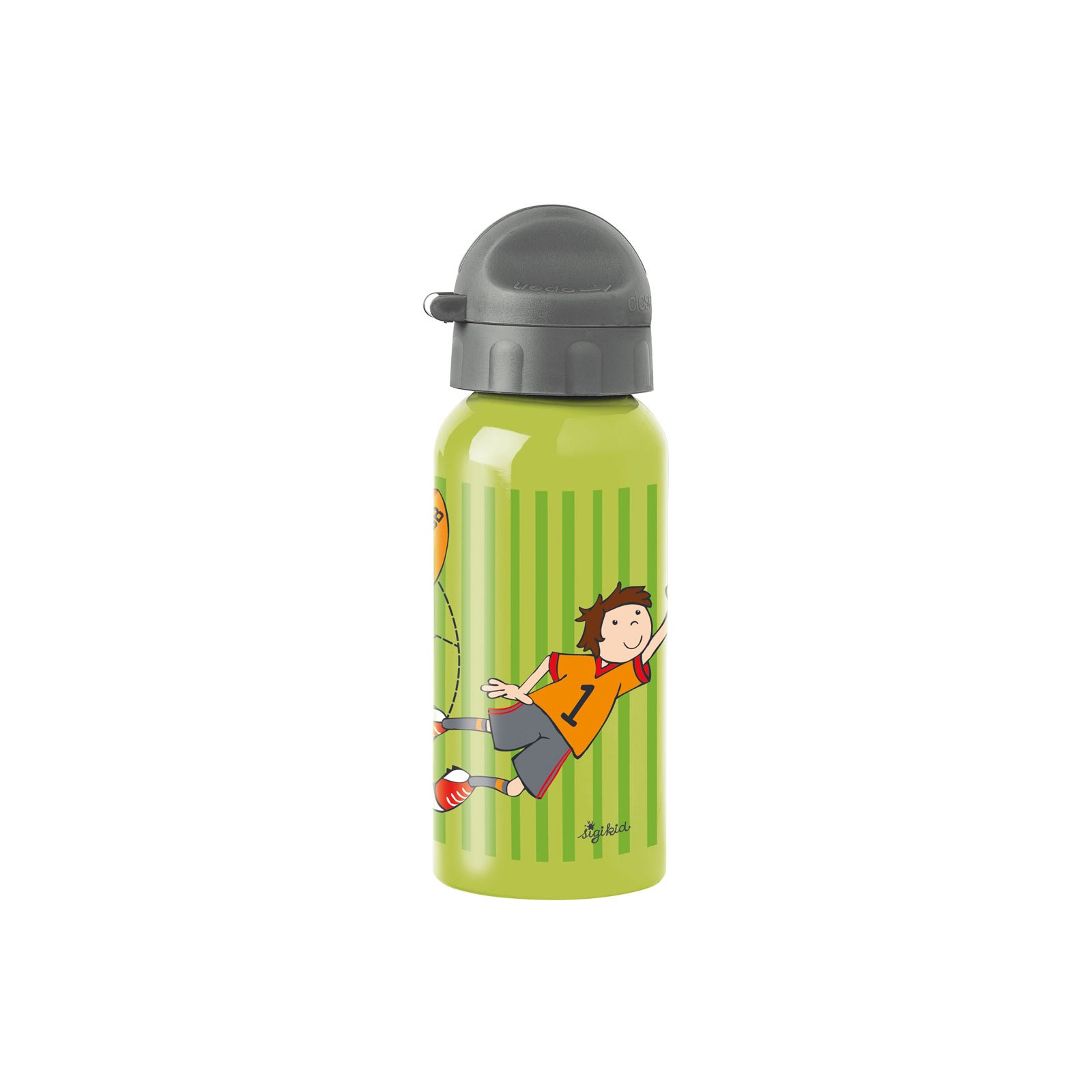 Sigikid Kinder Edelstahl-Trinkflasche 400 ml Kily Keeper - A 