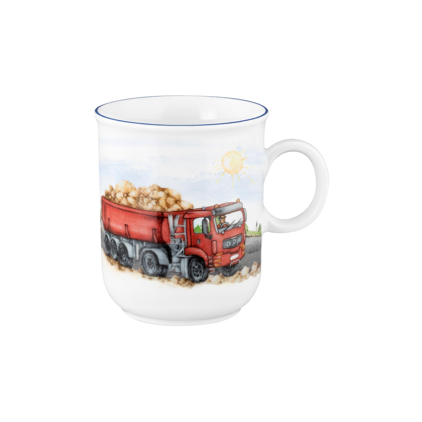 Seltmann Weiden Compact Kindergeschirr Set 3-teilig - Auf der Baustelle
