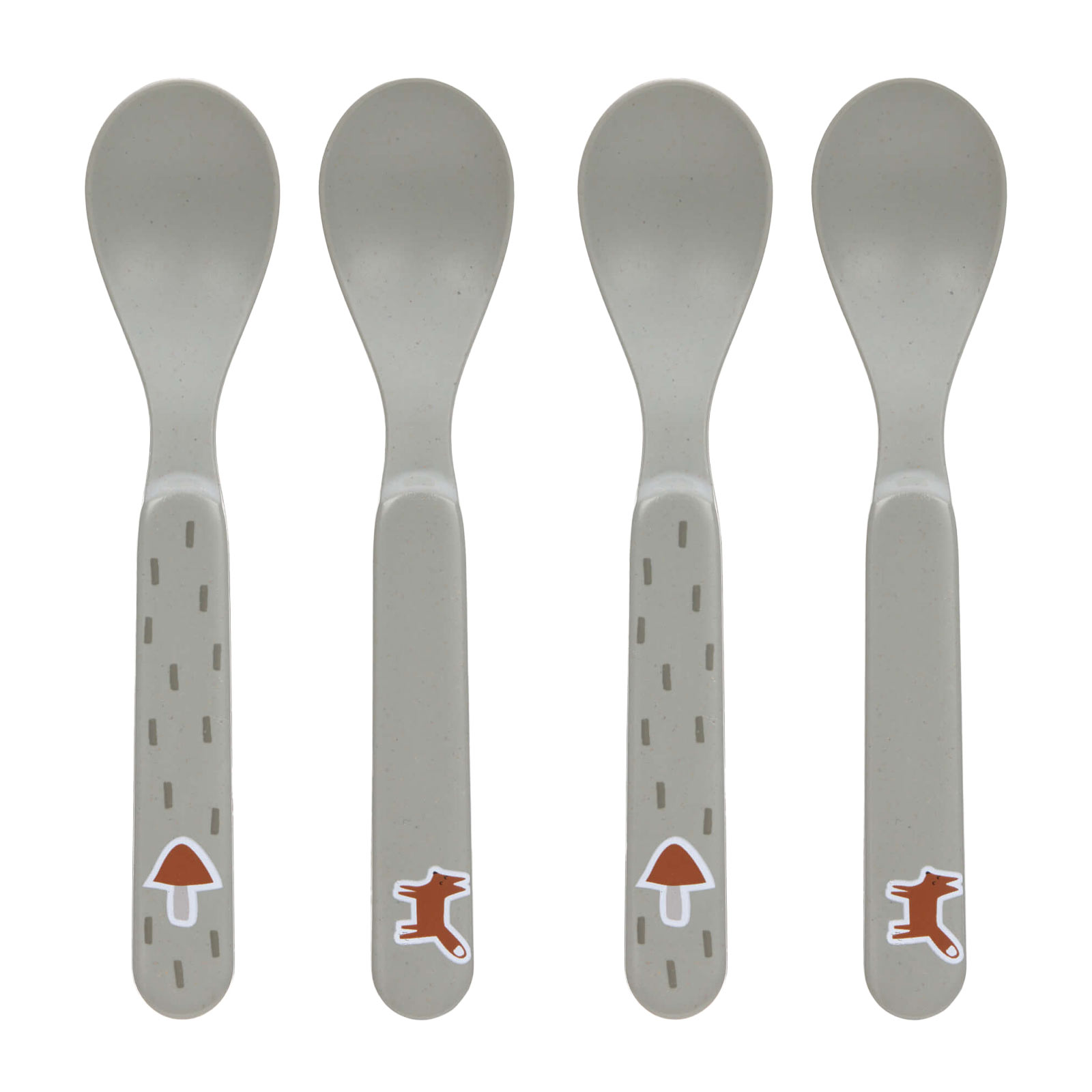 Lässig Kinderlöffel 4er Set Little Forest Fuchs - A 