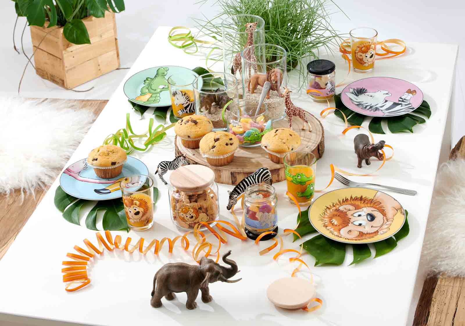 Ritzenhoff & Breker HAPPY ZOO Kinderbecher Set 6-teilig