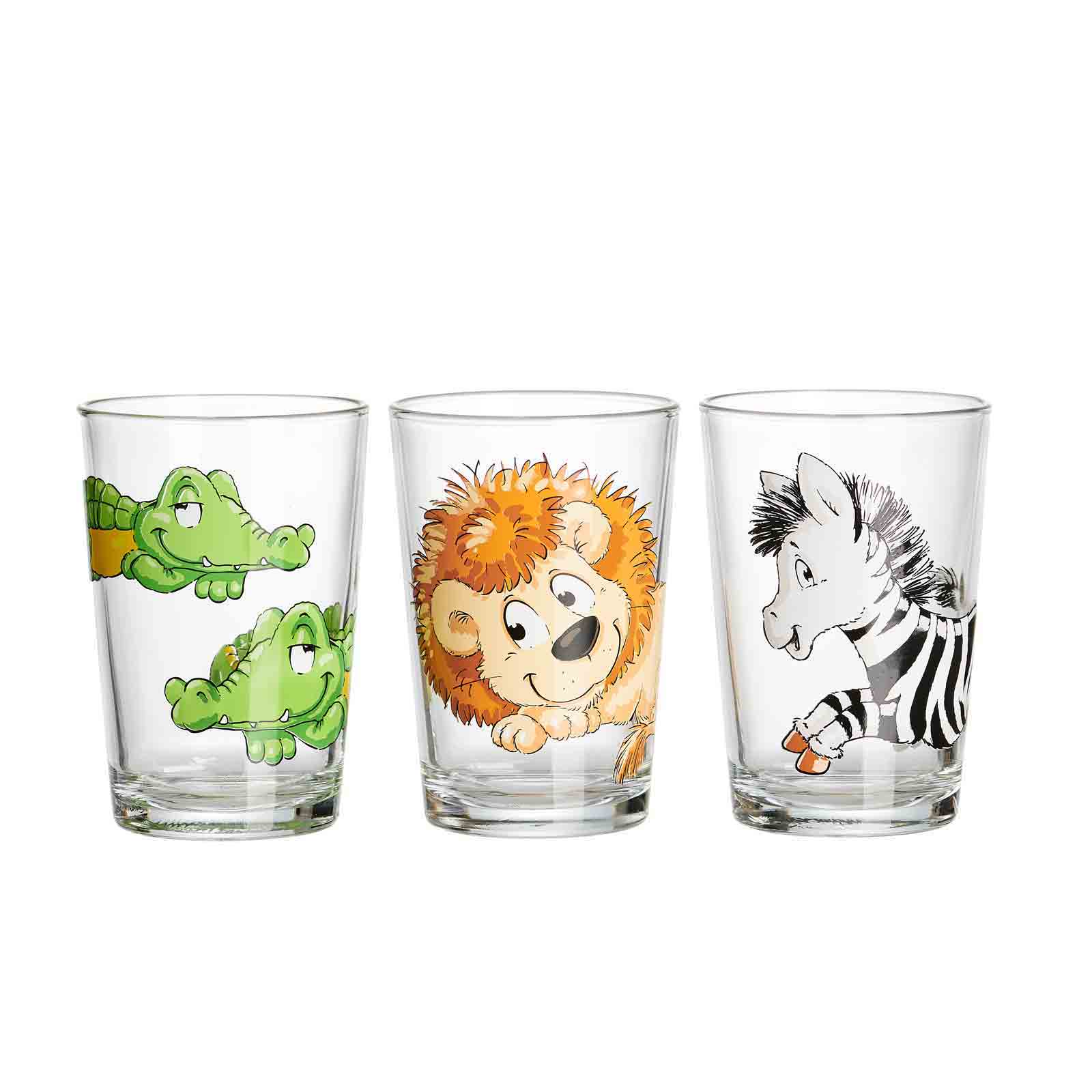 Ritzenhoff & Breker Kinderbecher mit Motiv 9er Set Zoo/Monster/Dschungel