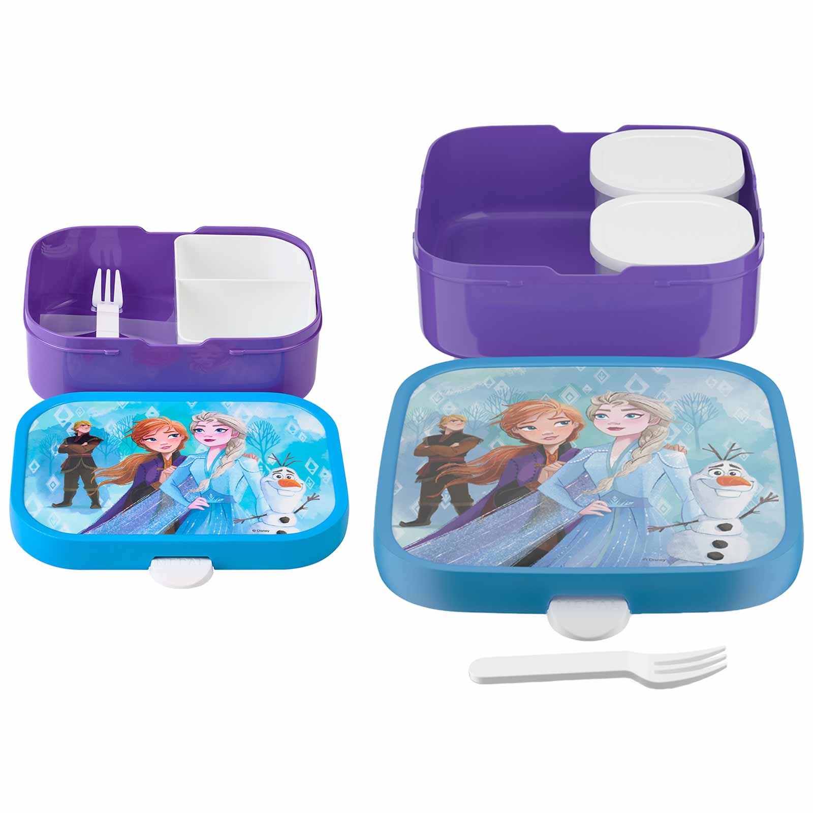 Mepal CAMPUS Brotdosen-Set mit Gabel Frozen 2 (2025)