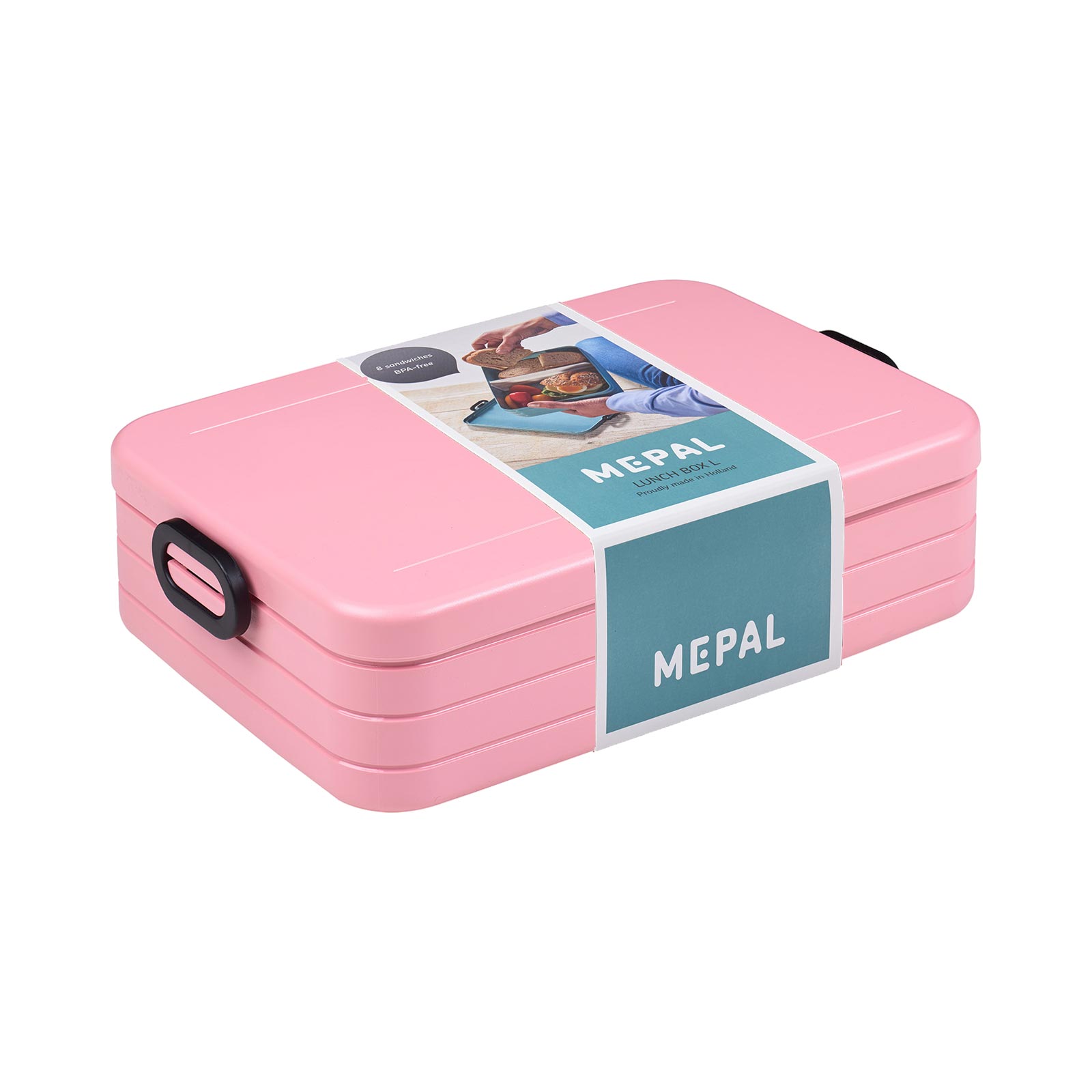 Mepal Lunchbox TAB Large Nordic Pink - A 