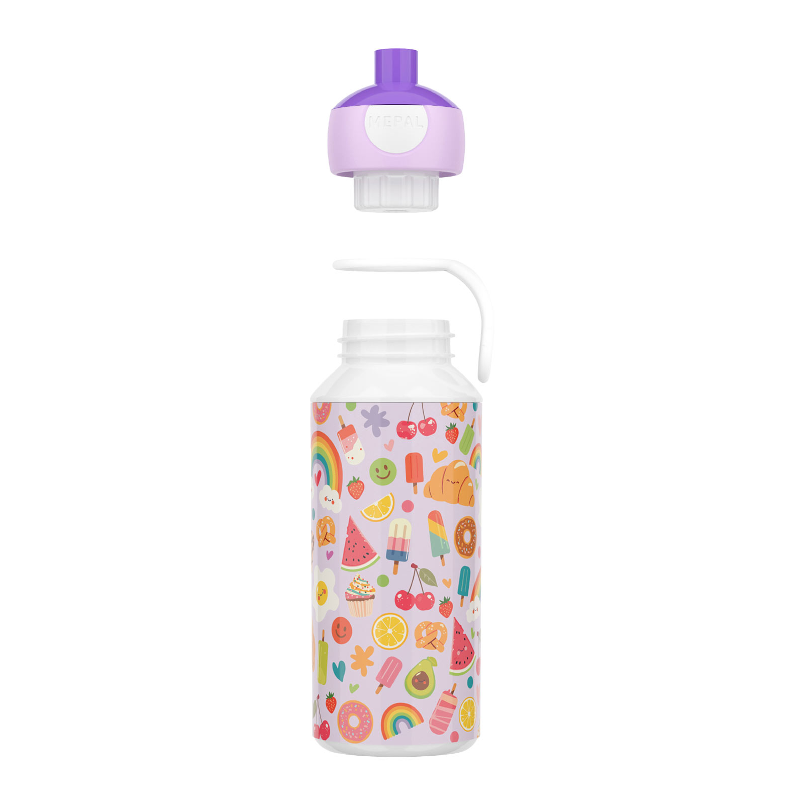 Mepal CAMPUS Trinkflasche Pop-Up 400 ml Food Fest (2025)