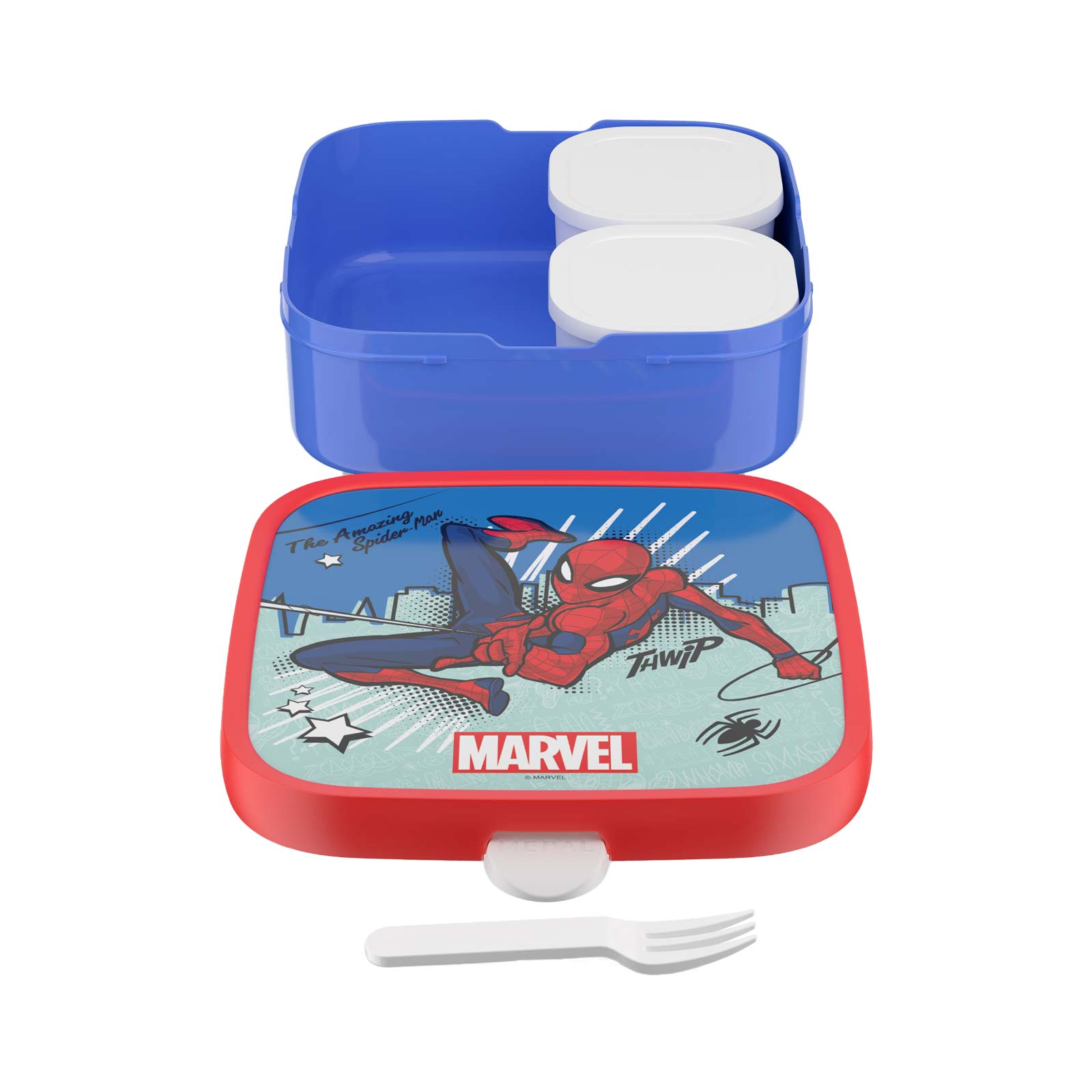 Mepal CAMPUS Brotdose groß mit Gabel Spiderman (2025)