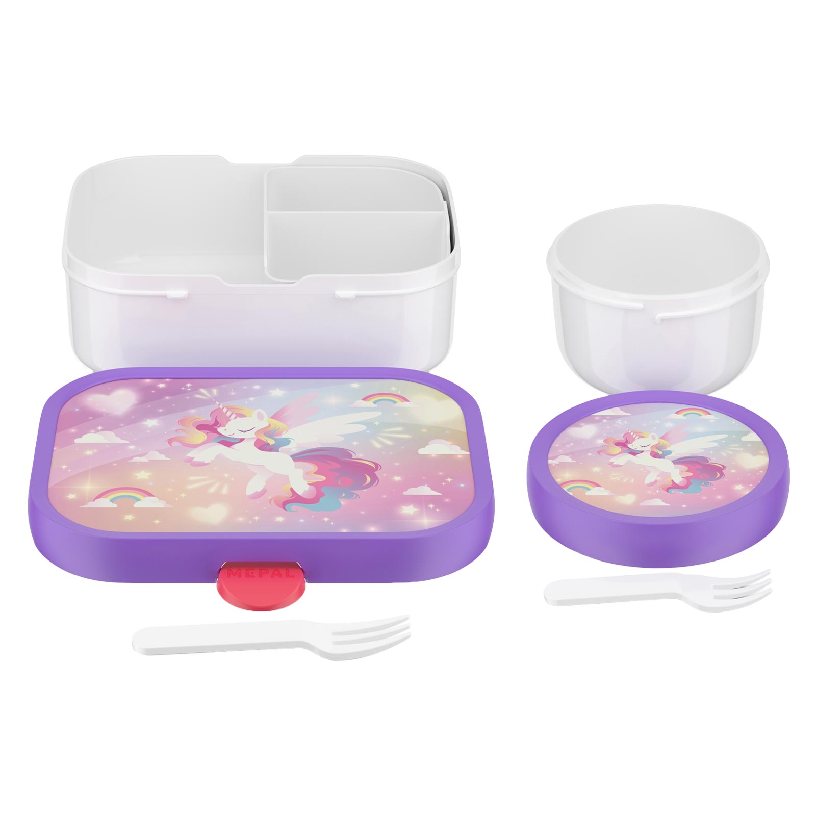Mepal CAMPUS Obst- und Bentobox Unicorn Glow (2025)