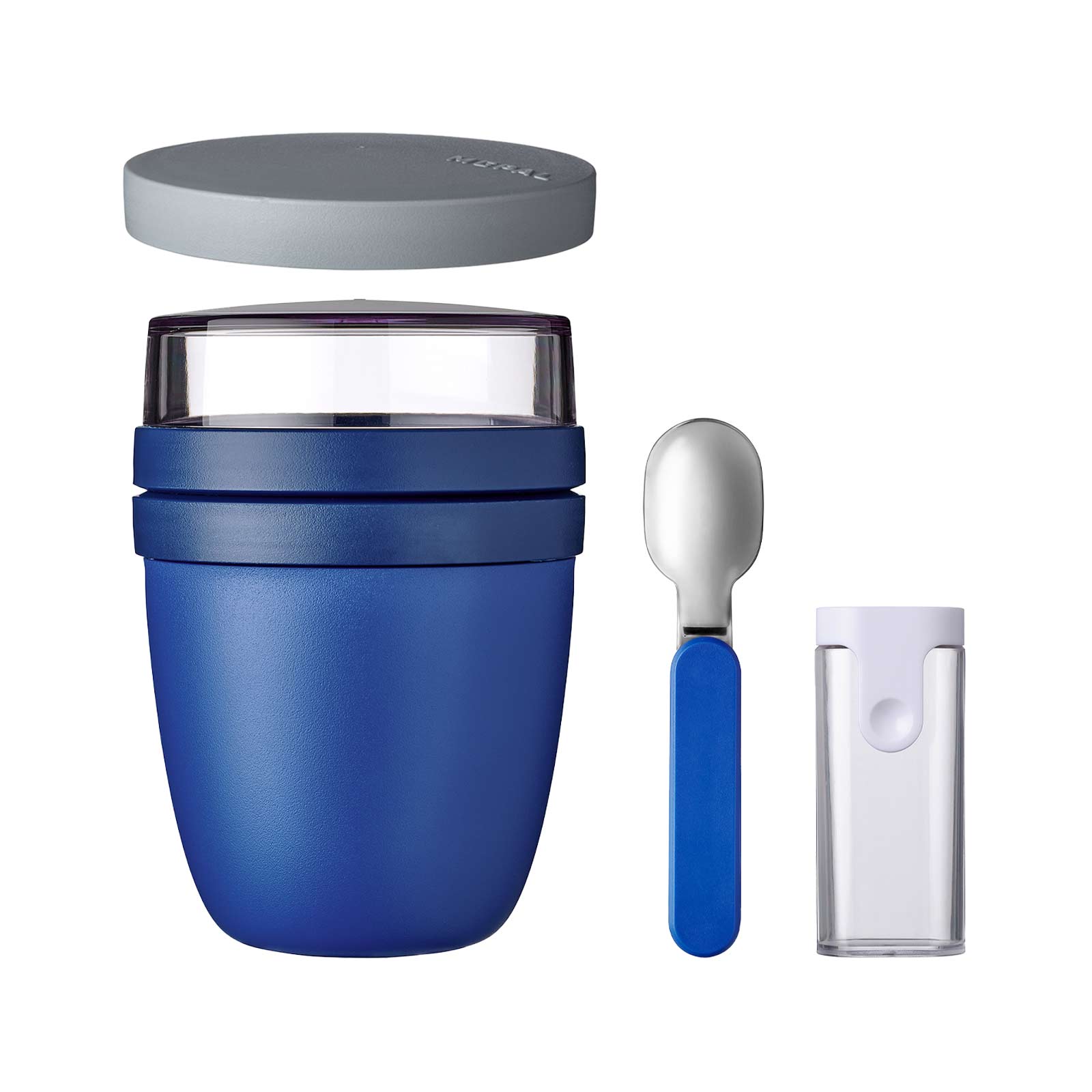 Mepal ELLIPSE Lunchpot Switch + Klapplöffel Vivid Blue