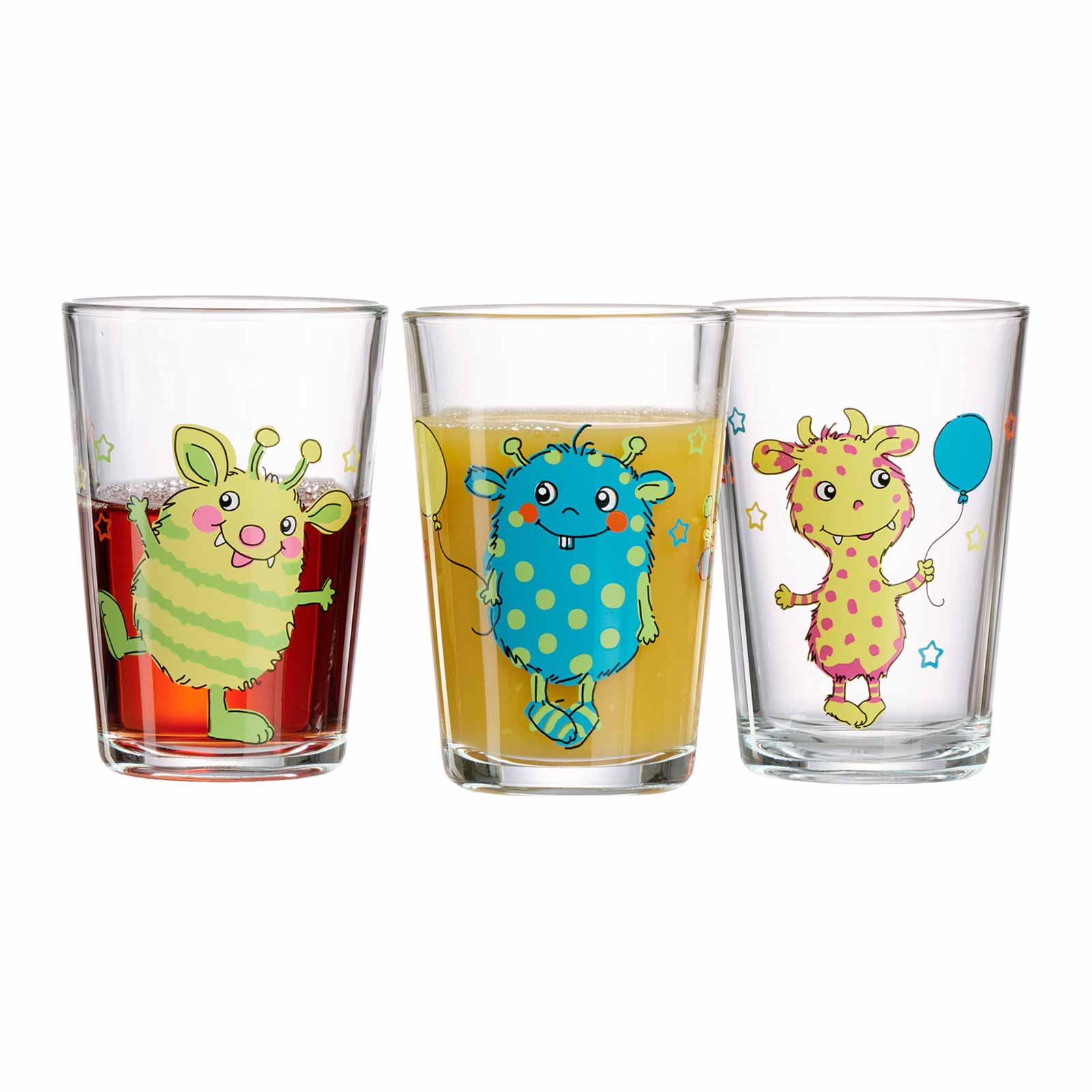 Ritzenhoff & Breker Kinderbecher mit Motiv 9er Set Zoo/Monster/Dschungel