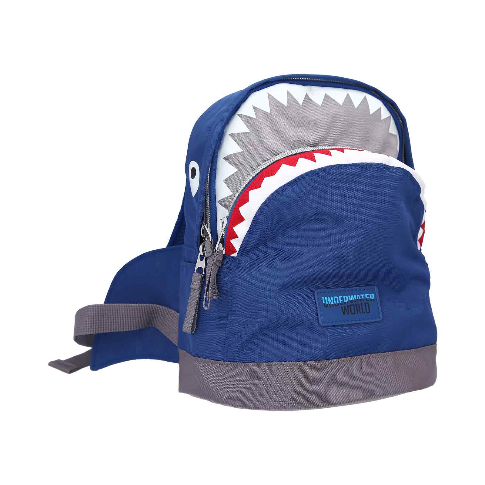 Dino World Rucksack Hai Blau UNDERWATER