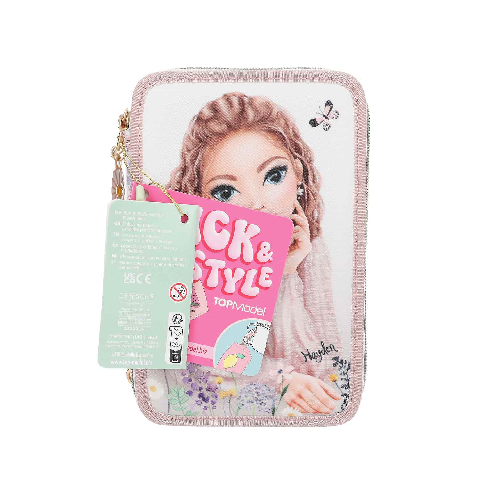 TOPModel 3-Fach Federtasche SUMMER FEELING inkl. Stifte