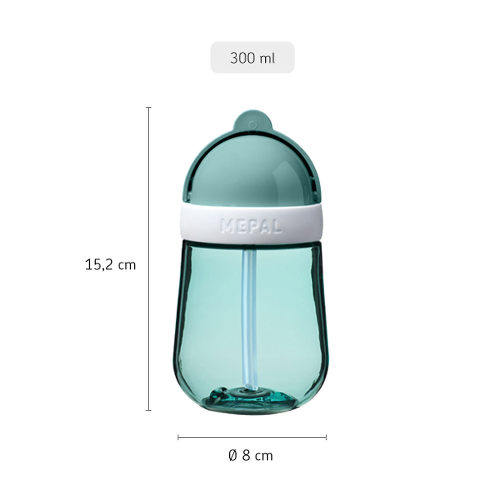 Mepal MIO Strohhalmbecher 300 ml Sailors Bay
