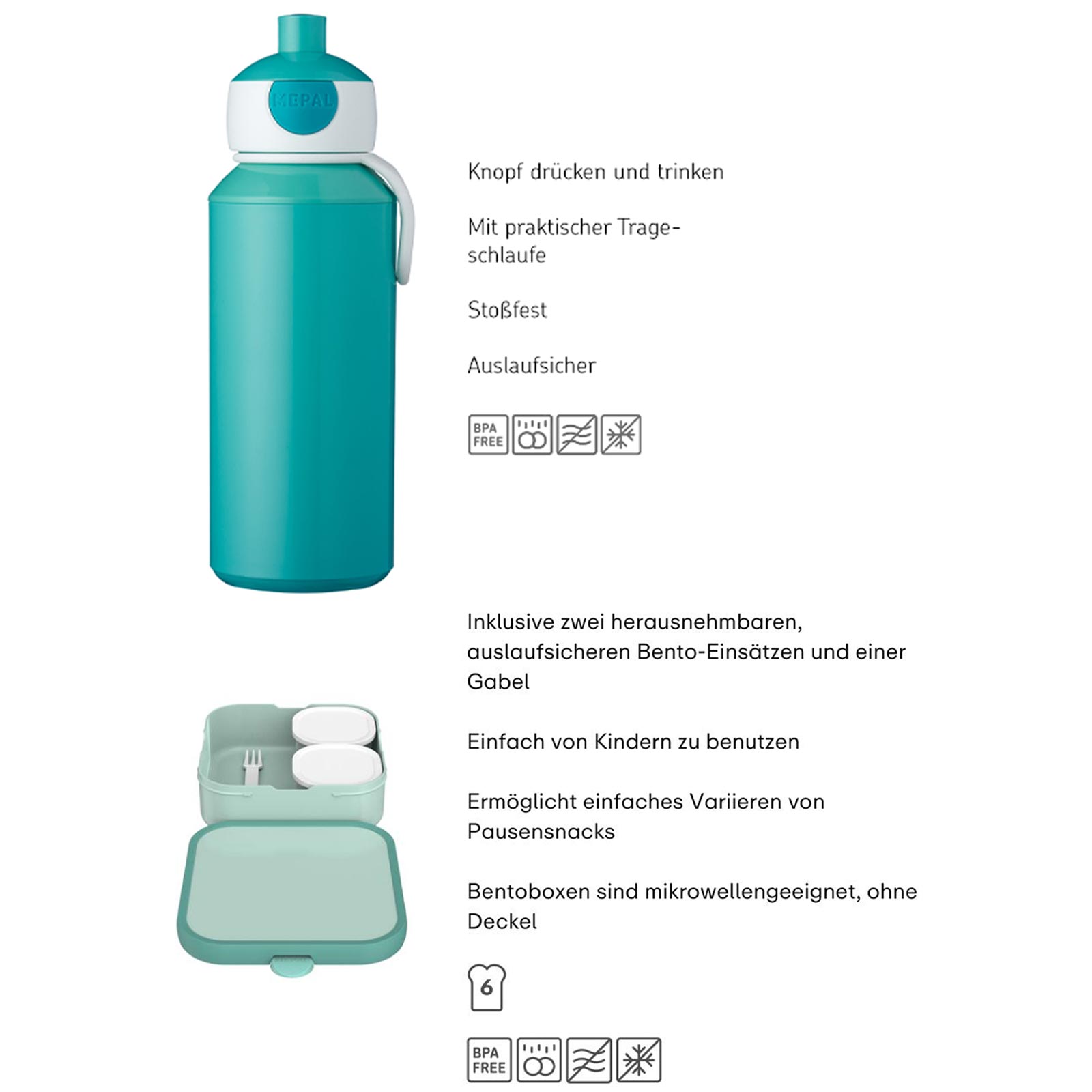 Mepal CAMPUS Lunchset XL 2-teilig Frozen 2 (2025)