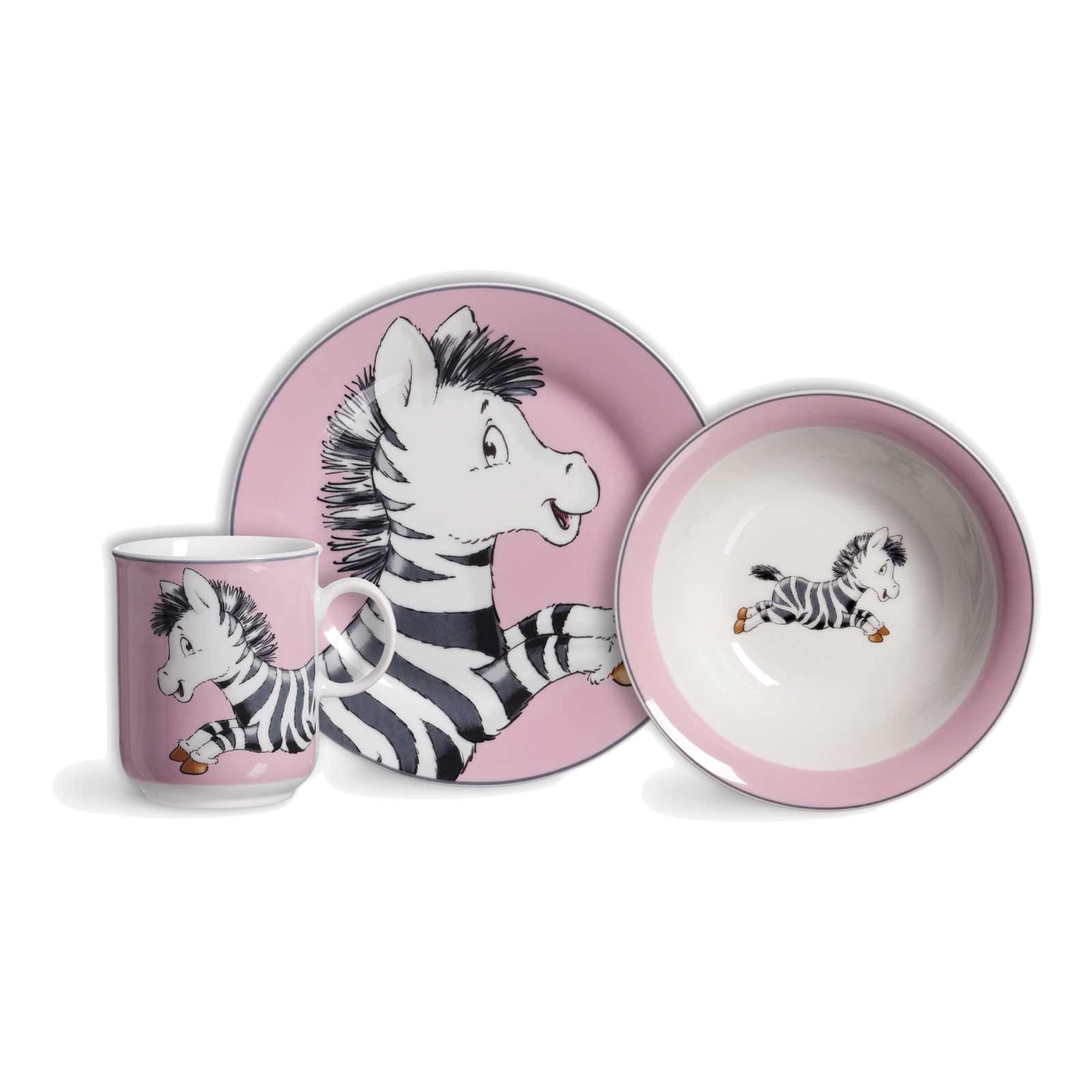 Ritzenhoff & Breker HAPPY ZOO Kinderset Zebra 8-teilig