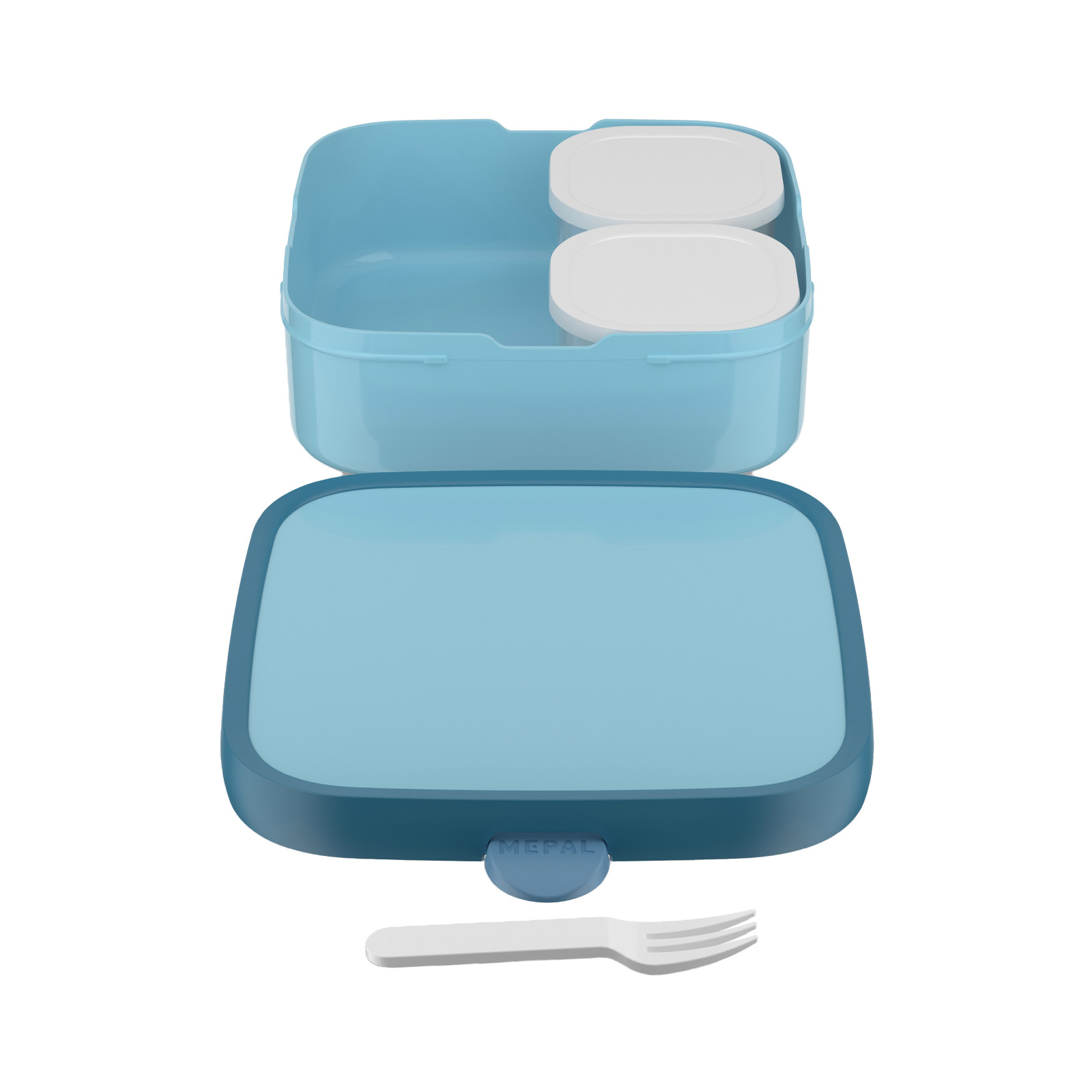 Mepal CAMPUS Brotdose groß mit Gabel Cool Blue (2025)