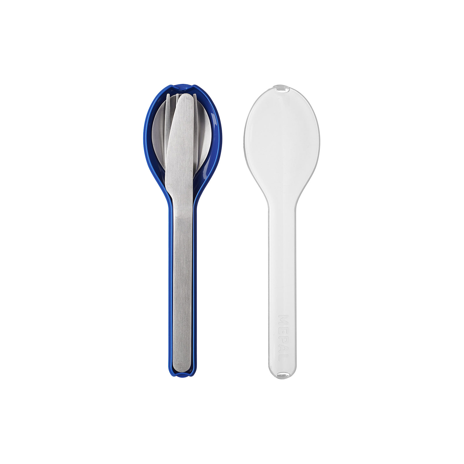 Mepal ELLIPSE Besteck-Set 3-teilig Vivid Blue - A 