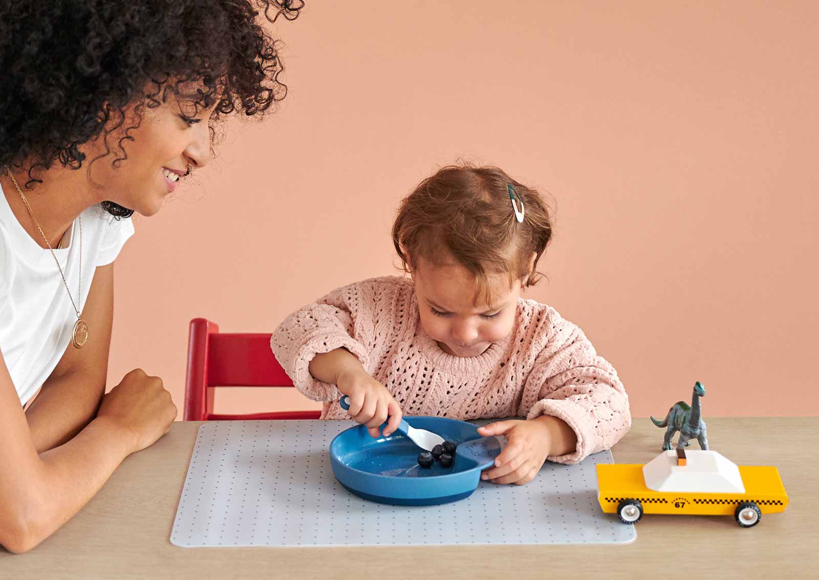 Mepal MIO Kinderbesteck Set deep turquoise 3-teilig - A 