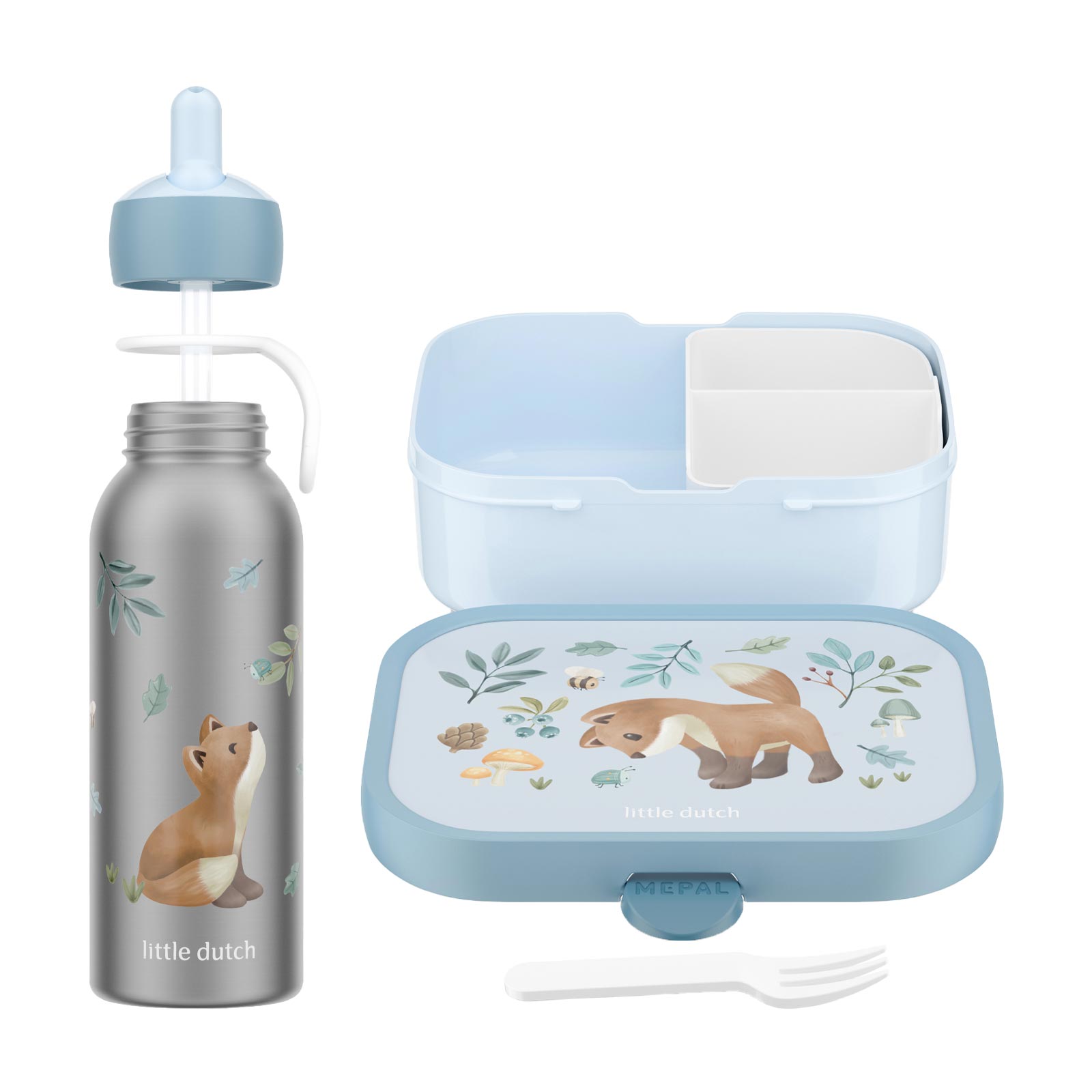 Mepal CAMPUS Lunchset mit Thermoflasche 2-teilig Forest Friends (2025)