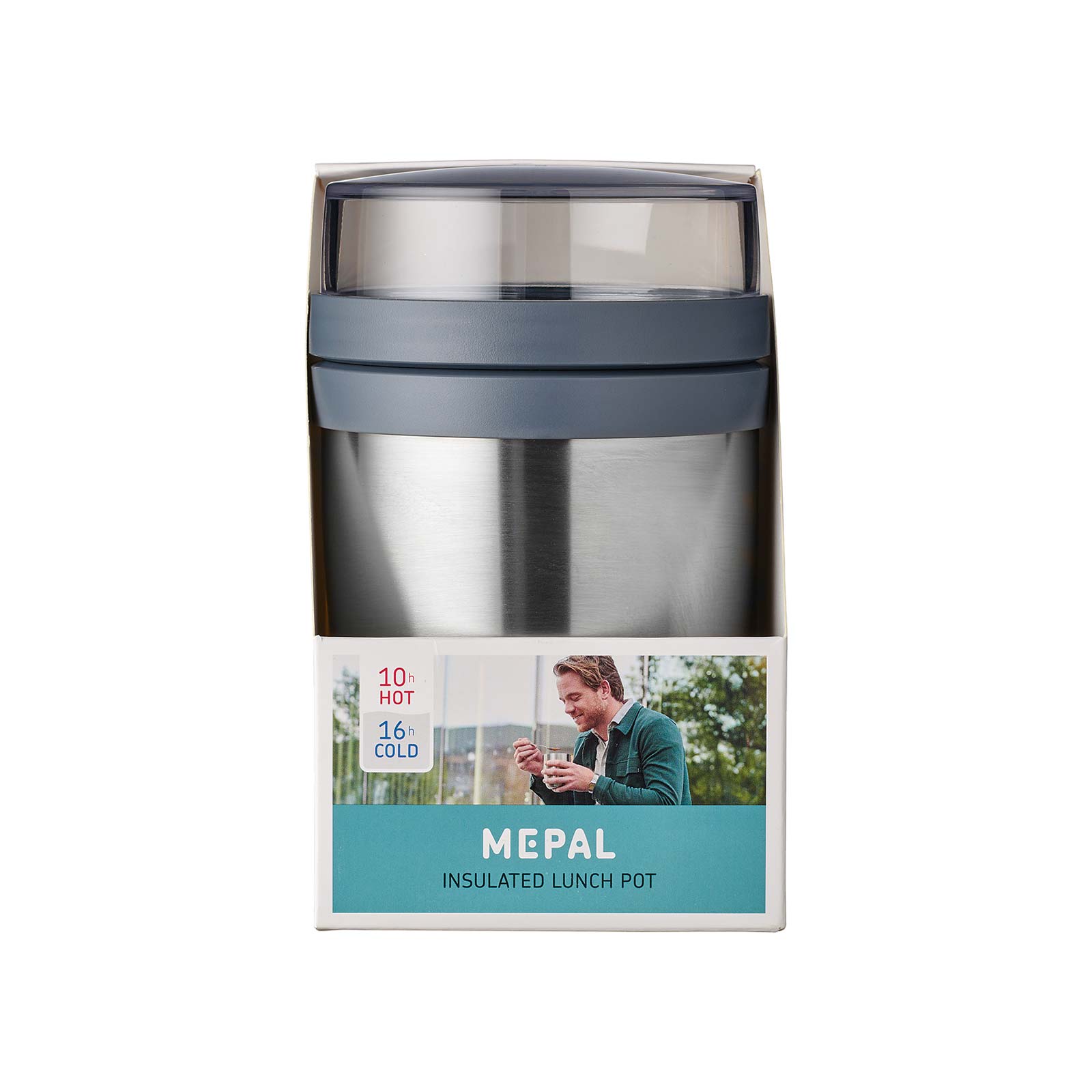 Mepal ELLIPSE Thermo-Lunchpot 500 + 200 ml Edelstahl