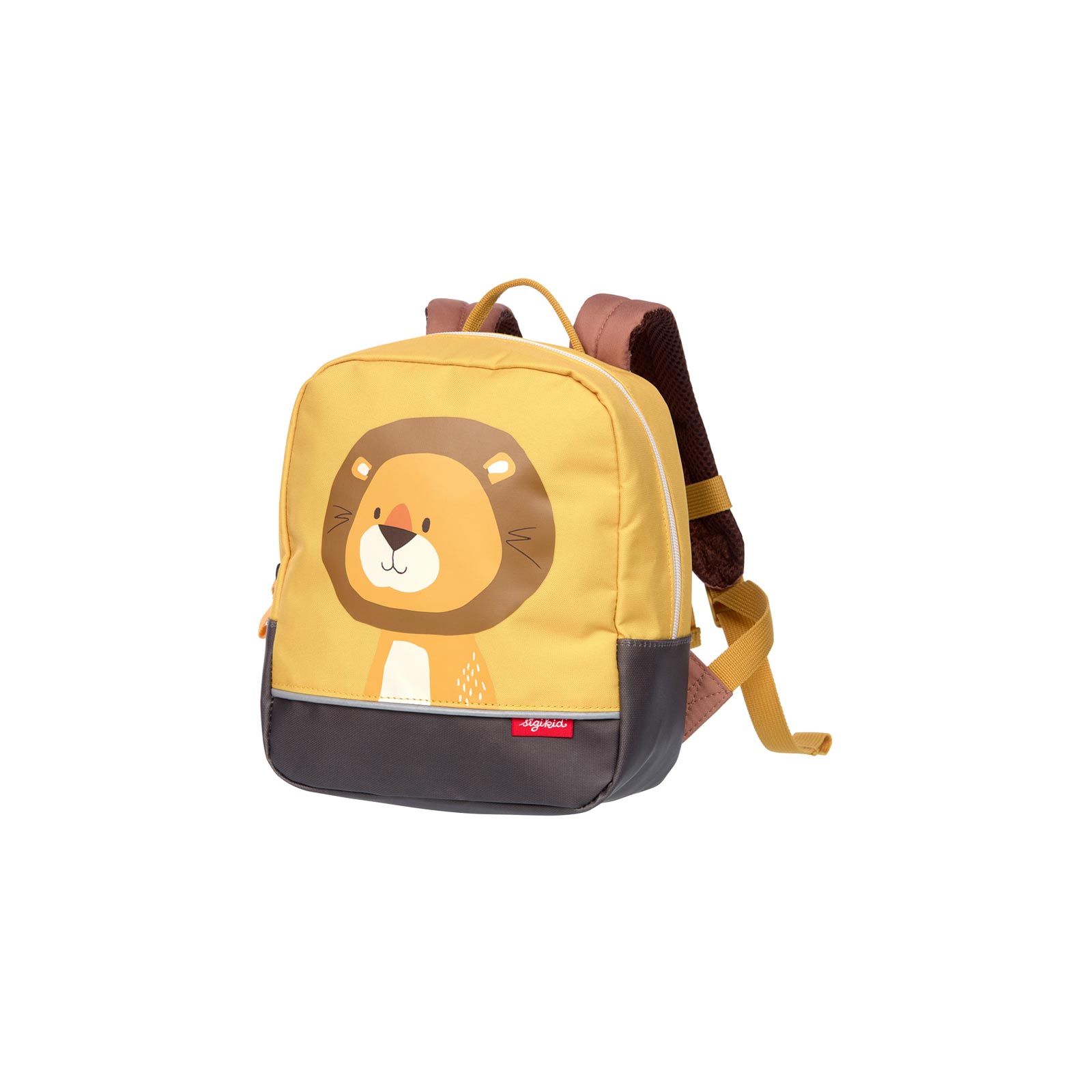 Sigikid Kinder Minirucksack Löwe gelb - A 