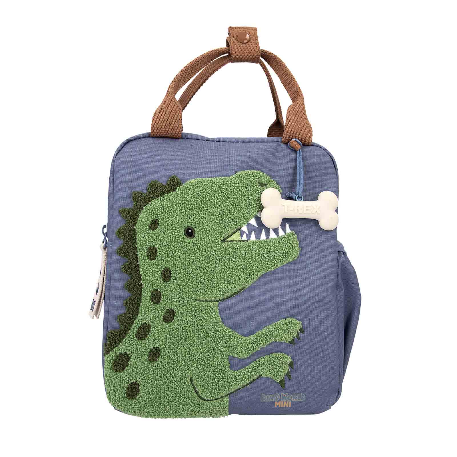 Dino World Rucksack Dino Mini 23 x 20 cm blau