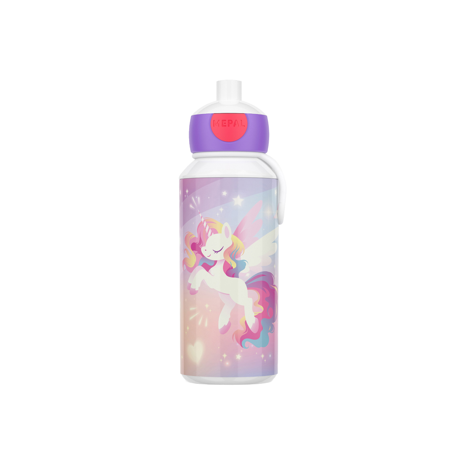 Mepal CAMPUS Trinkflasche Pop-Up 400 ml Unicorn Glow (2025)